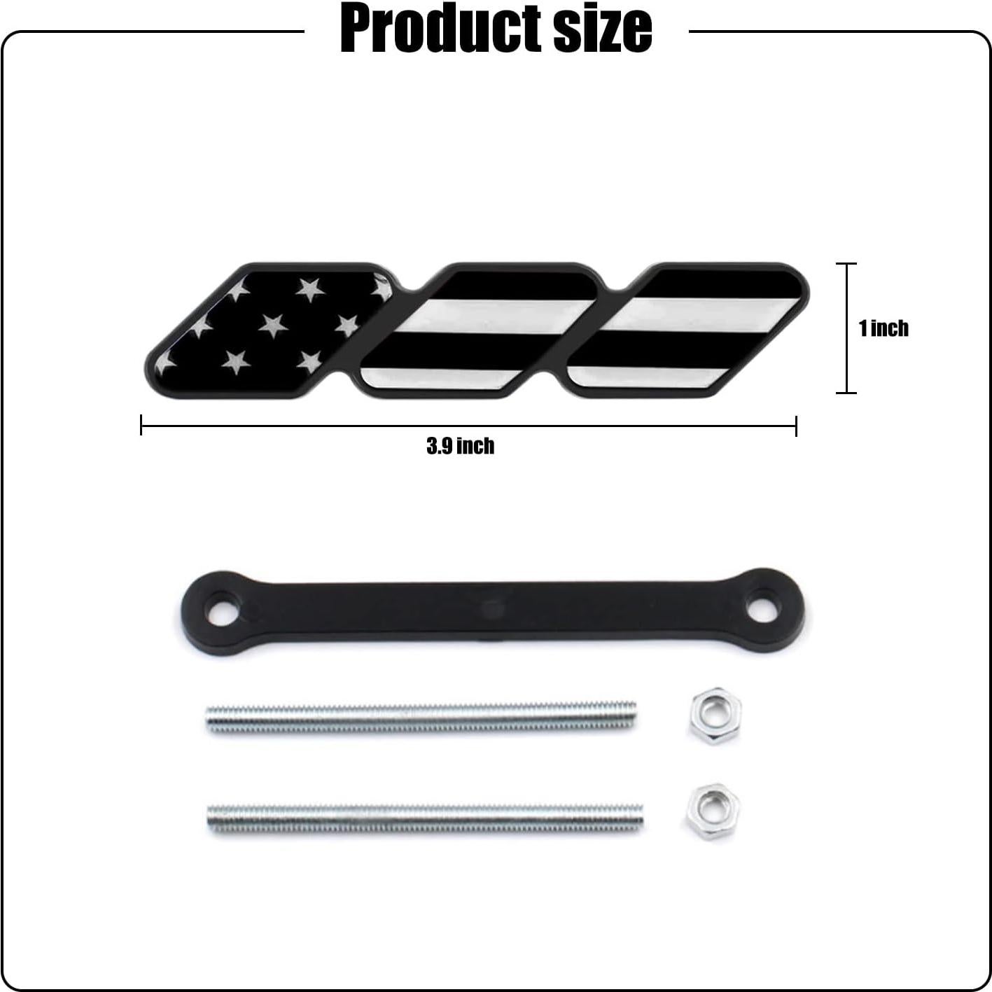 Insignia de Rejilla Tri-Color Jawmoy para Toyota 4Runner Tacoma Tundra