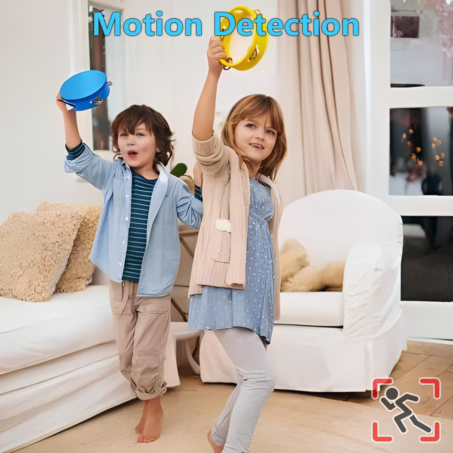 Cámara de Seguridad XISRU 1080P con 64GB y Detección de Movimiento