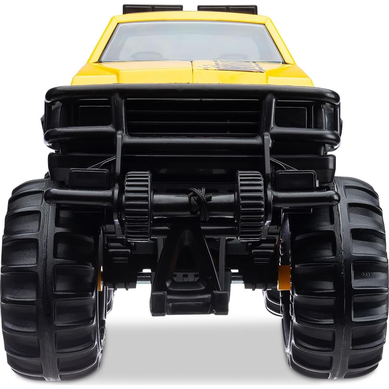 Camión Pickup 4x4 Tonka - Acero y Plástico Resistente, Amarillo