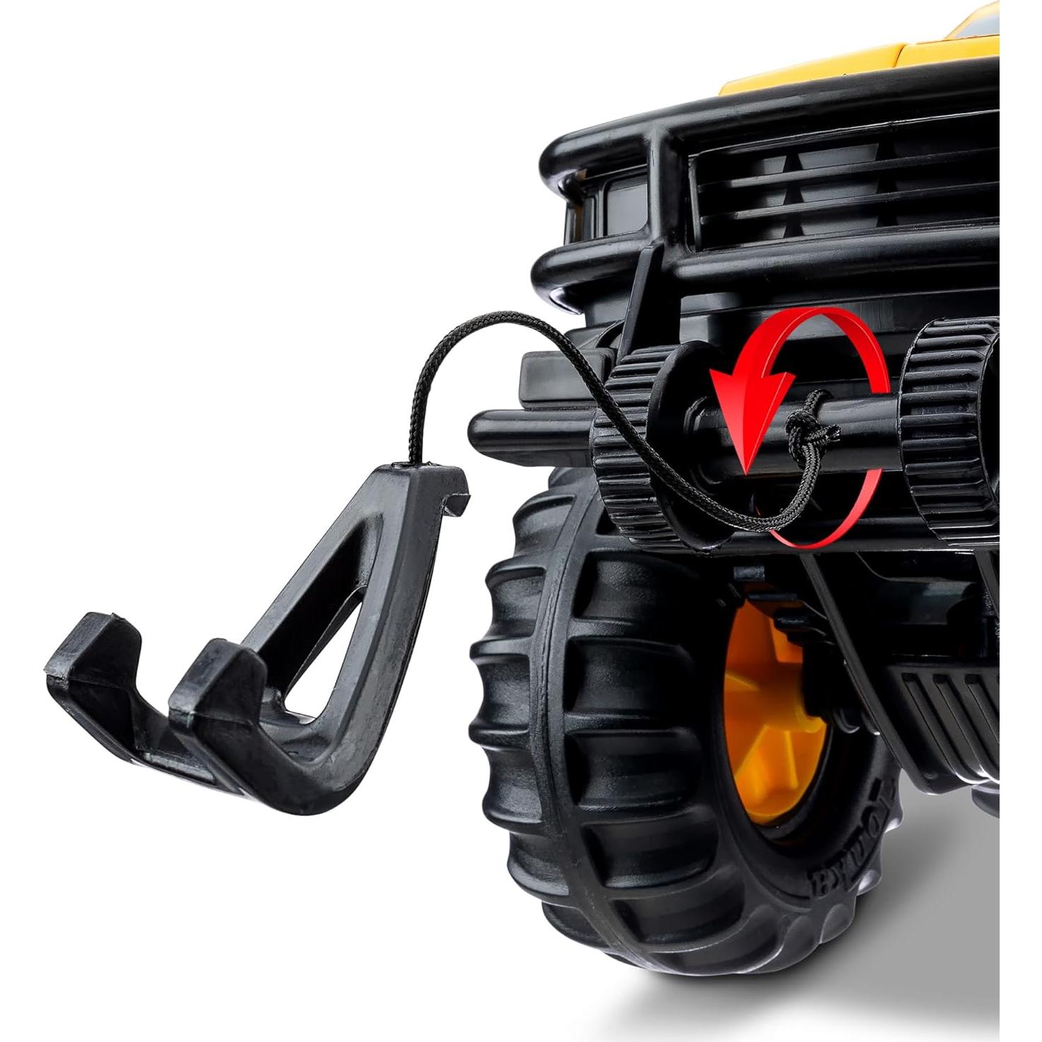 Camión Pickup 4x4 Tonka - Acero y Plástico Resistente, Amarillo