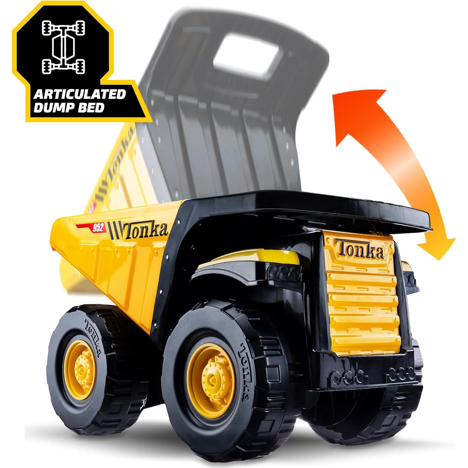 Camión Volquete Poderoso Tonka Steel Classics 50.8cm