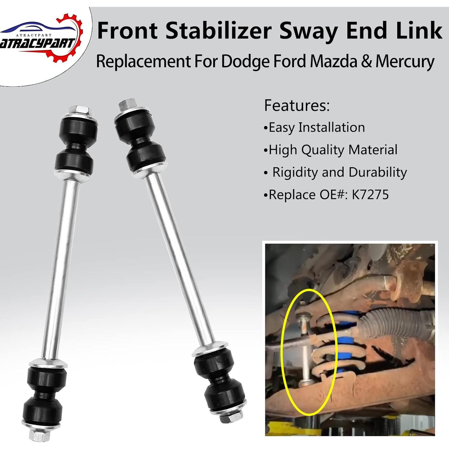 Enlace de Estabilizador Delantero ATRACYPART para Dodge Ram y Ford