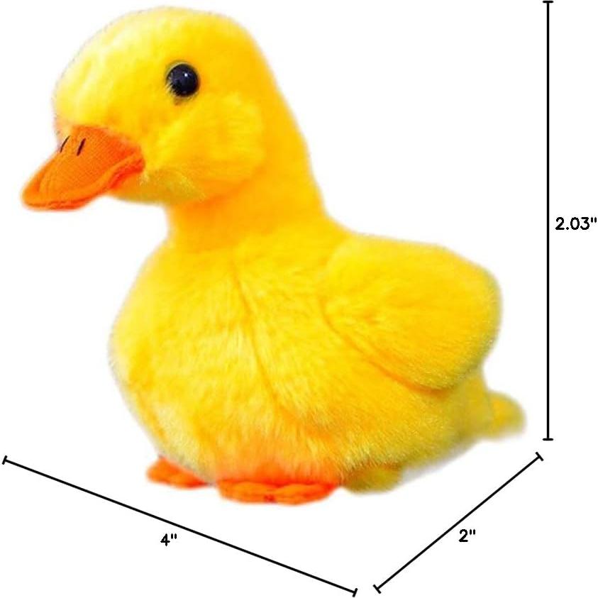 Juguete de Peluche Pollito Amarillo Squishmallows 12cm