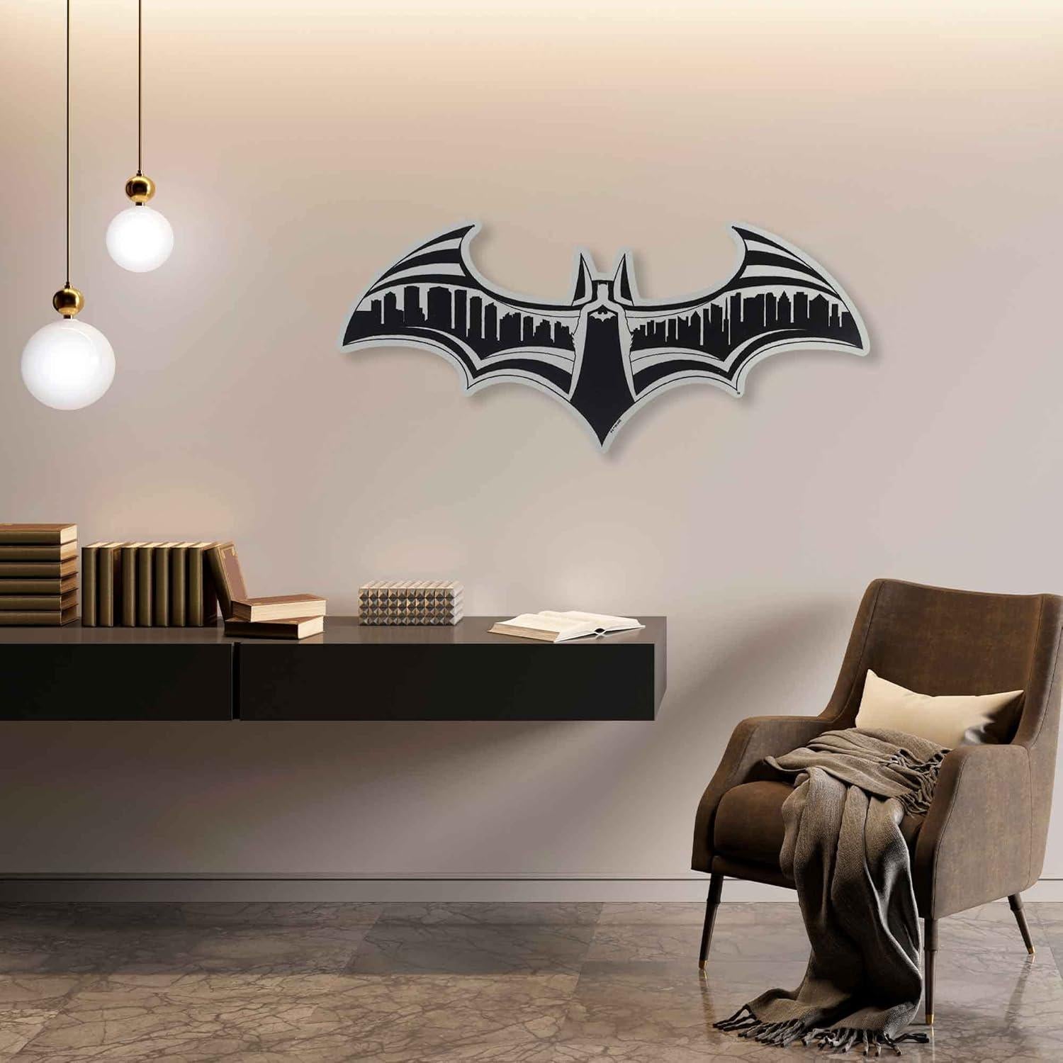 Cartel de Metal Batman DC Comics 57.79x25.4 cm Vintage