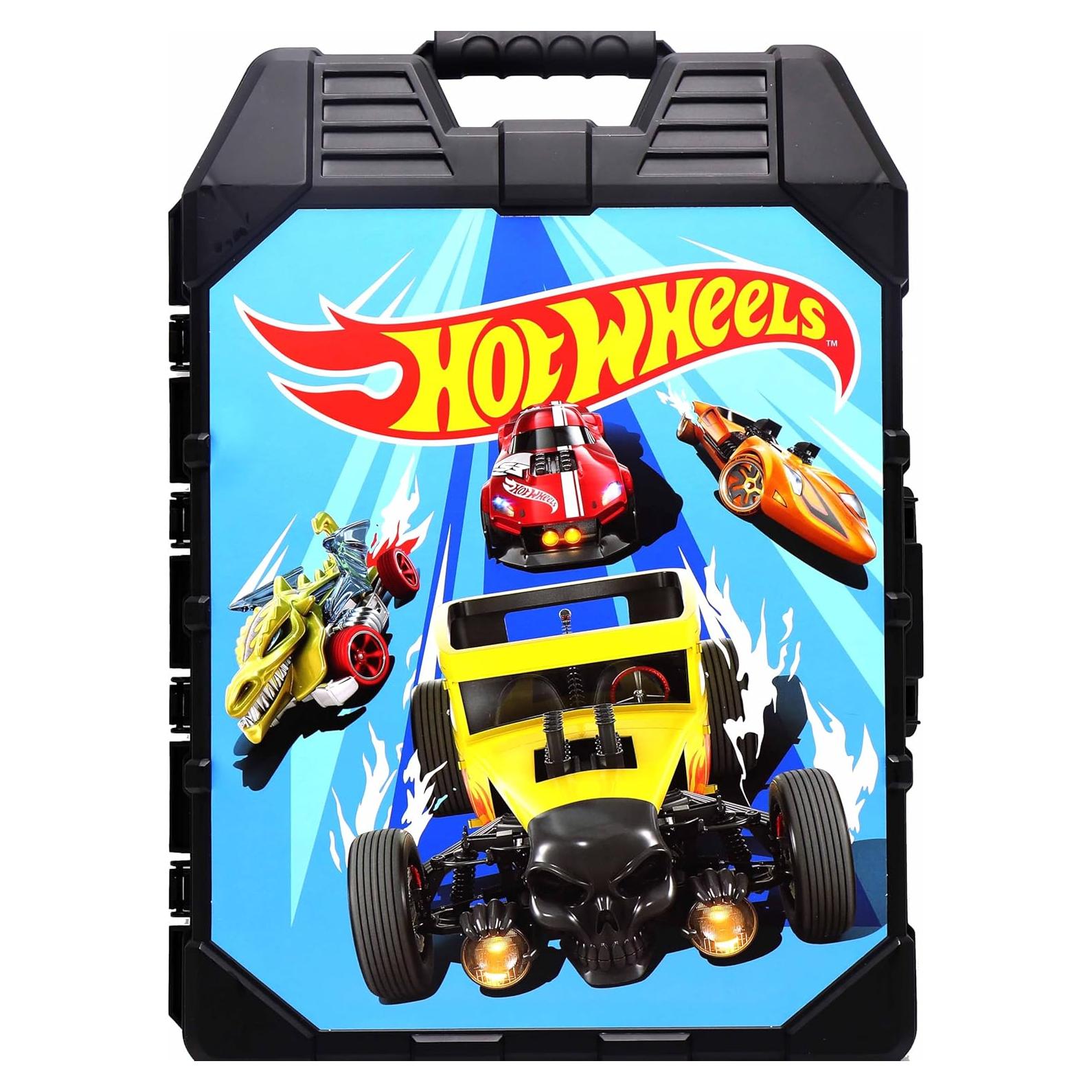 Estuche de Almacenamiento Tara Toy para 48 Autos Hot Wheels