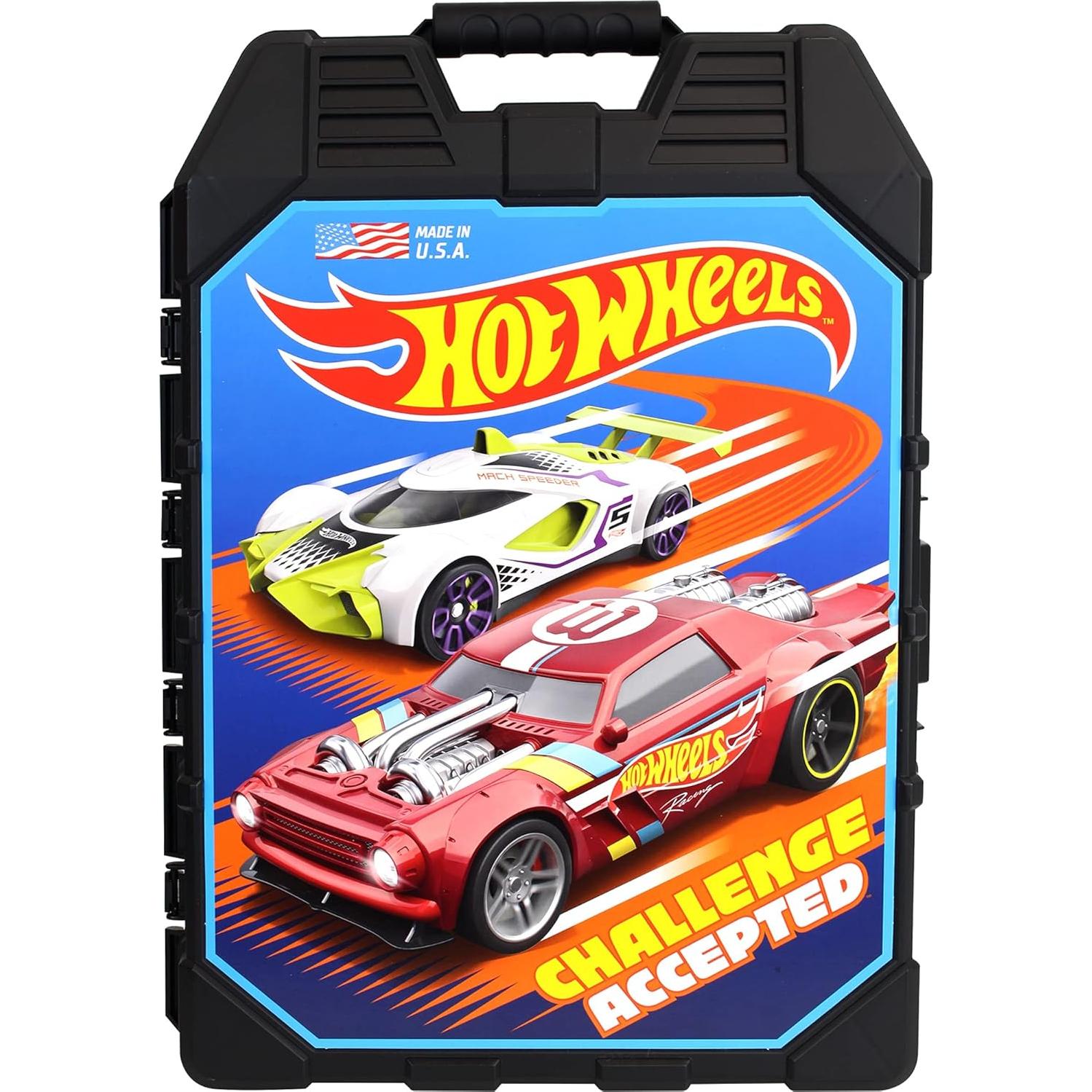 Estuche de Almacenamiento Tara Toy para 48 Autos Hot Wheels