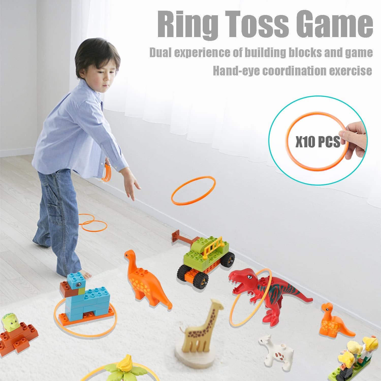 Bloques de Construcción Dinosaurios Anpcso 107 Piezas Juguete Educativo