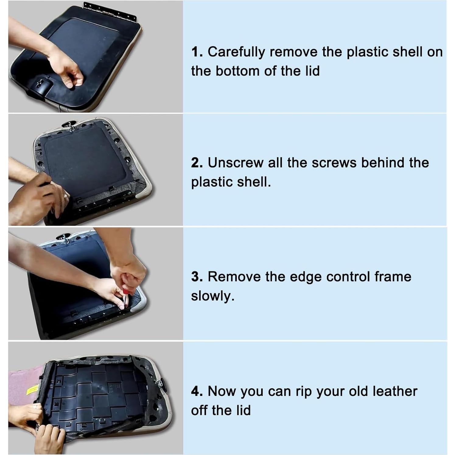 Cubierta de reposabrazos NLQR para Dodge Ram 2013-2018