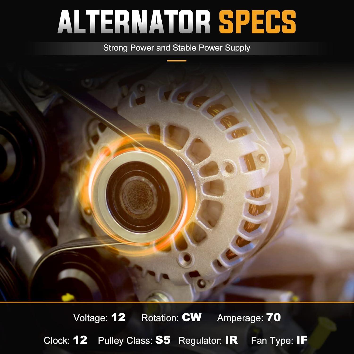 Alternador ILONPA para Toyota 4Runner Tacoma 2.7L 12V