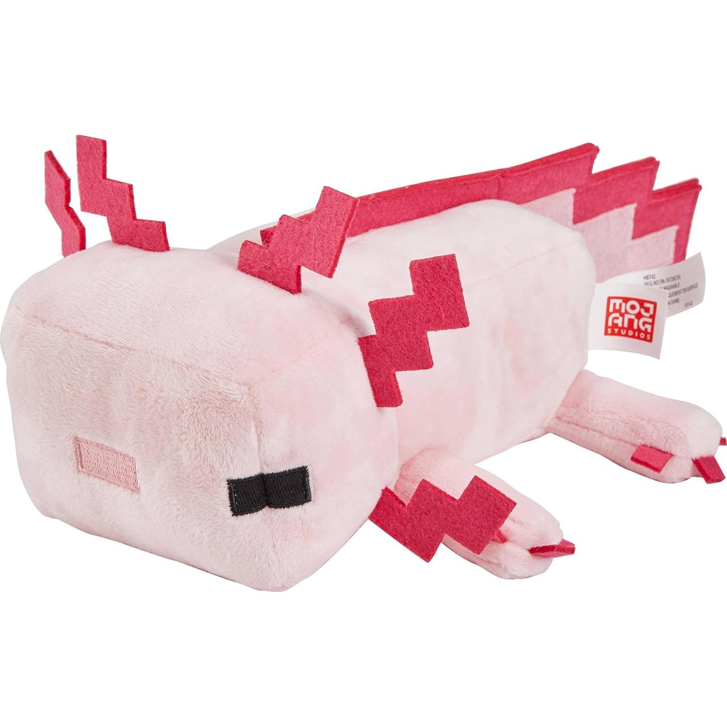Juguete de Peluche Minecraft Axolote Mattel 20 cm Suave