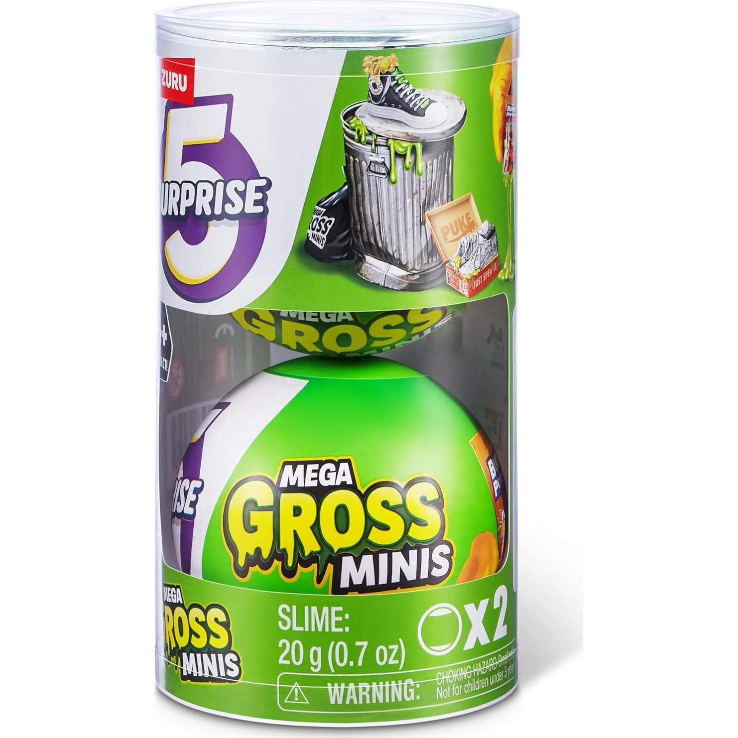 Mega Minis Groseros ZURU - 5 Sorpresas de Colección 3+