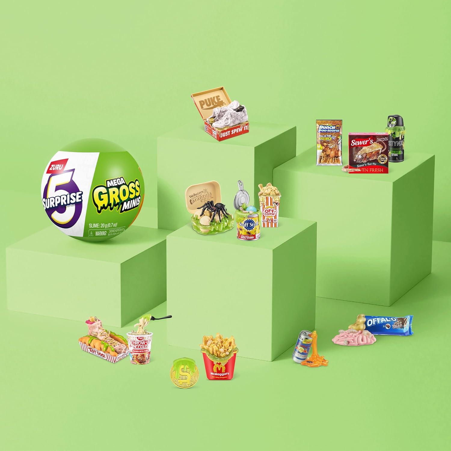 Mega Minis Groseros ZURU - 5 Sorpresas de Colección 3+