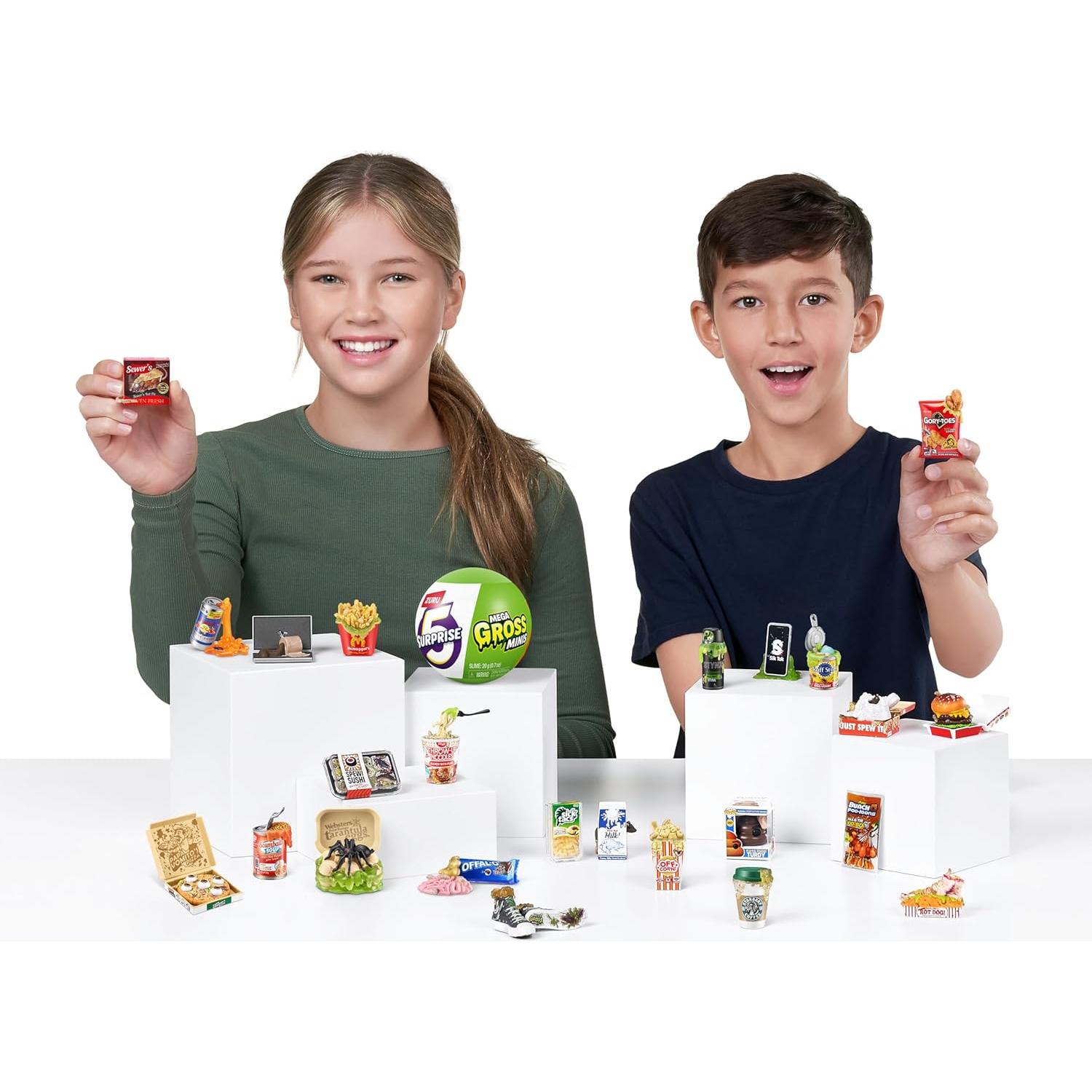 Mega Minis Groseros ZURU - 5 Sorpresas de Colección 3+