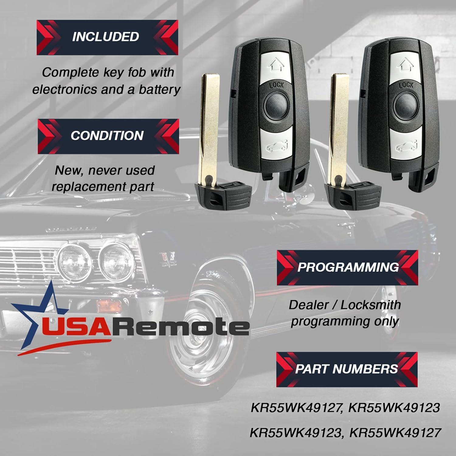 Control Remoto BMW 3 5 Series USARemote Juego de 2