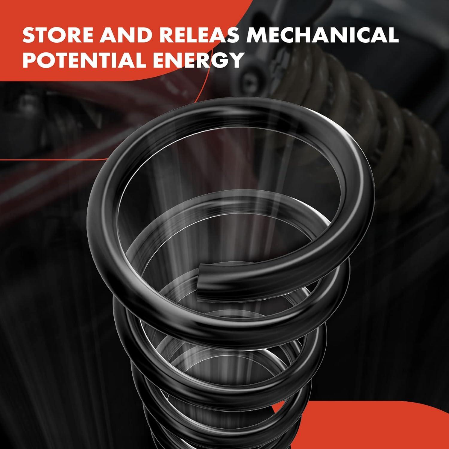 Juego de 2 Resortes de Suspensión A-Premium para Chevrolet Malibu 2006