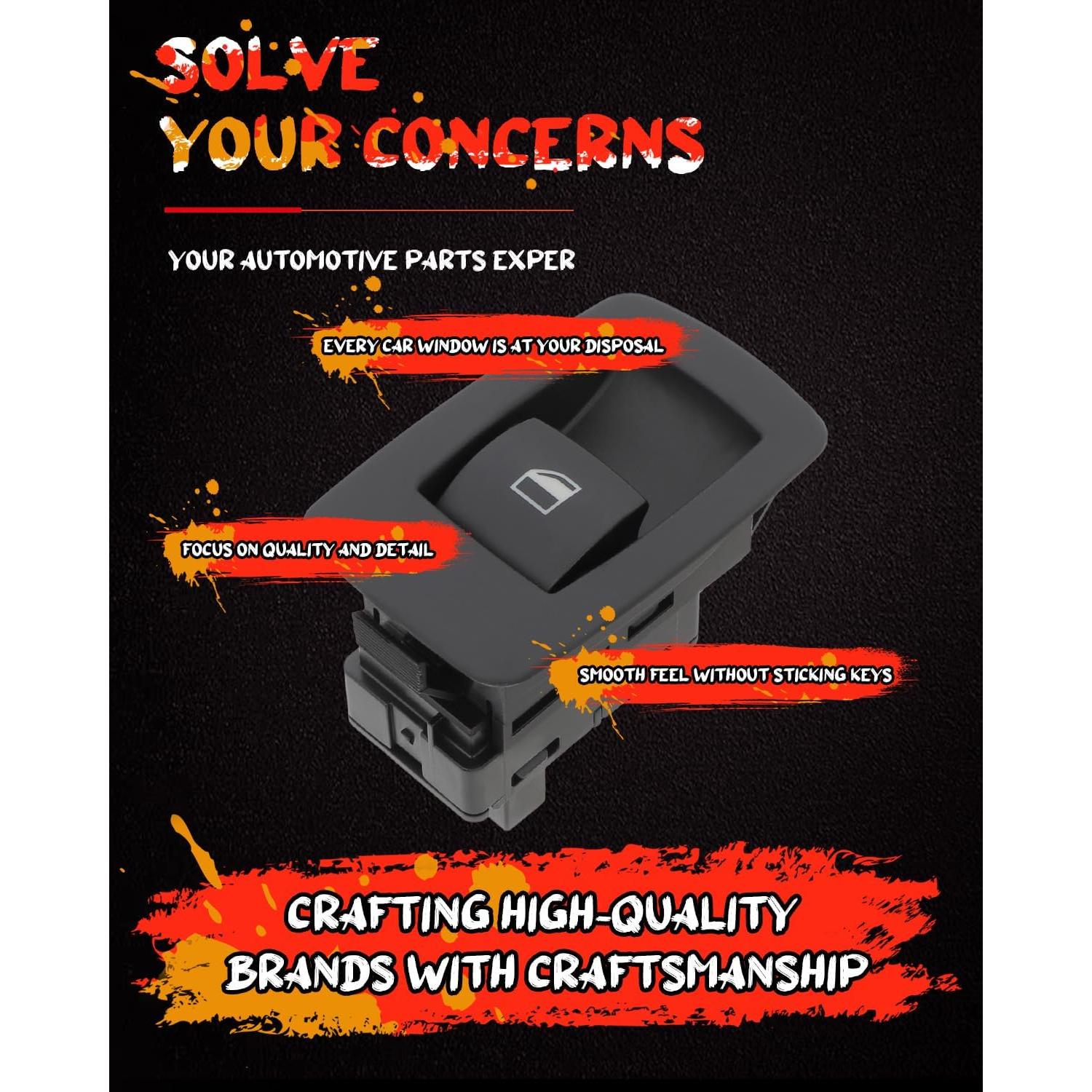 Interruptor de Ventana Eléctrica cciyu OE 61319113773 BMW