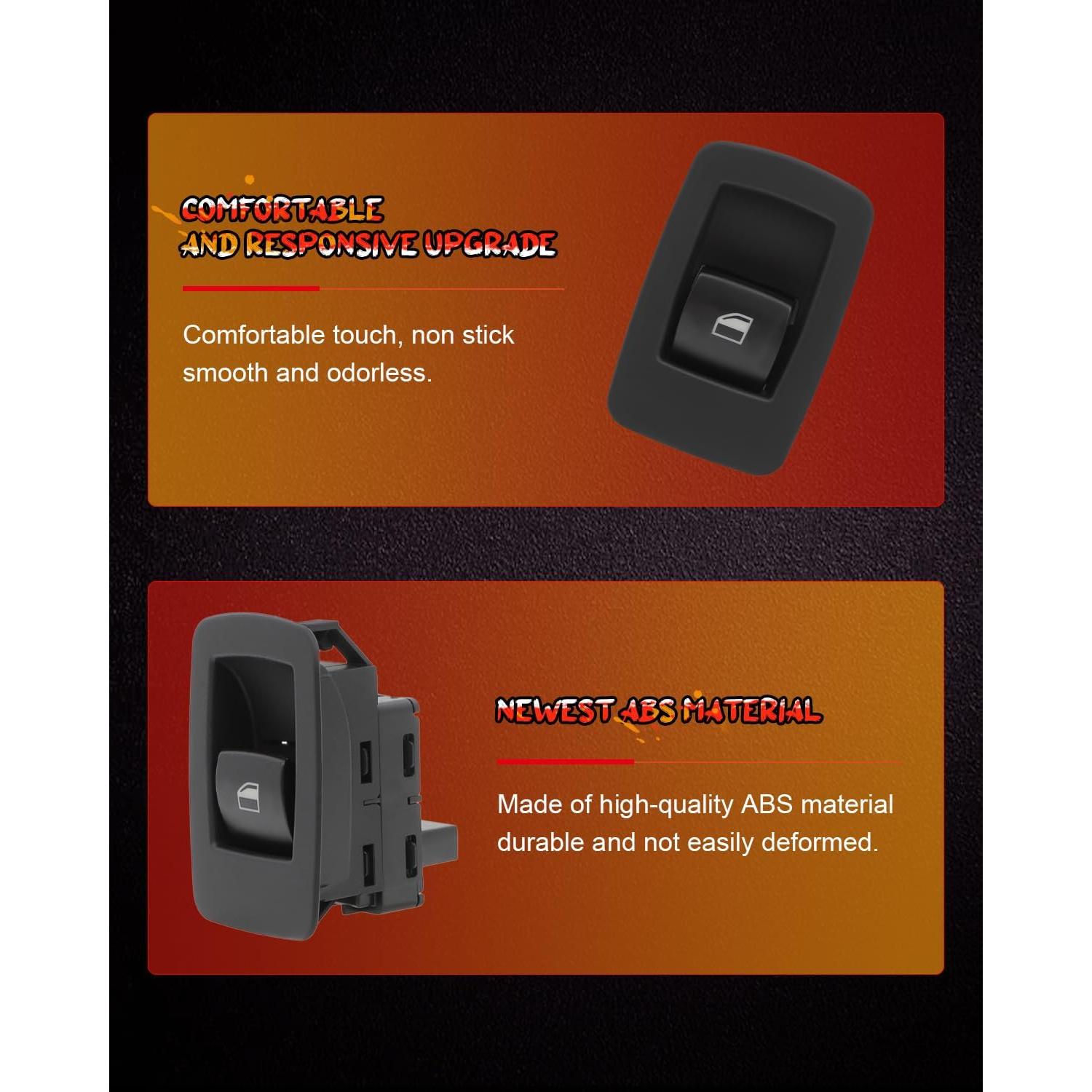 Interruptor de Ventana Eléctrica cciyu OE 61319113773 BMW