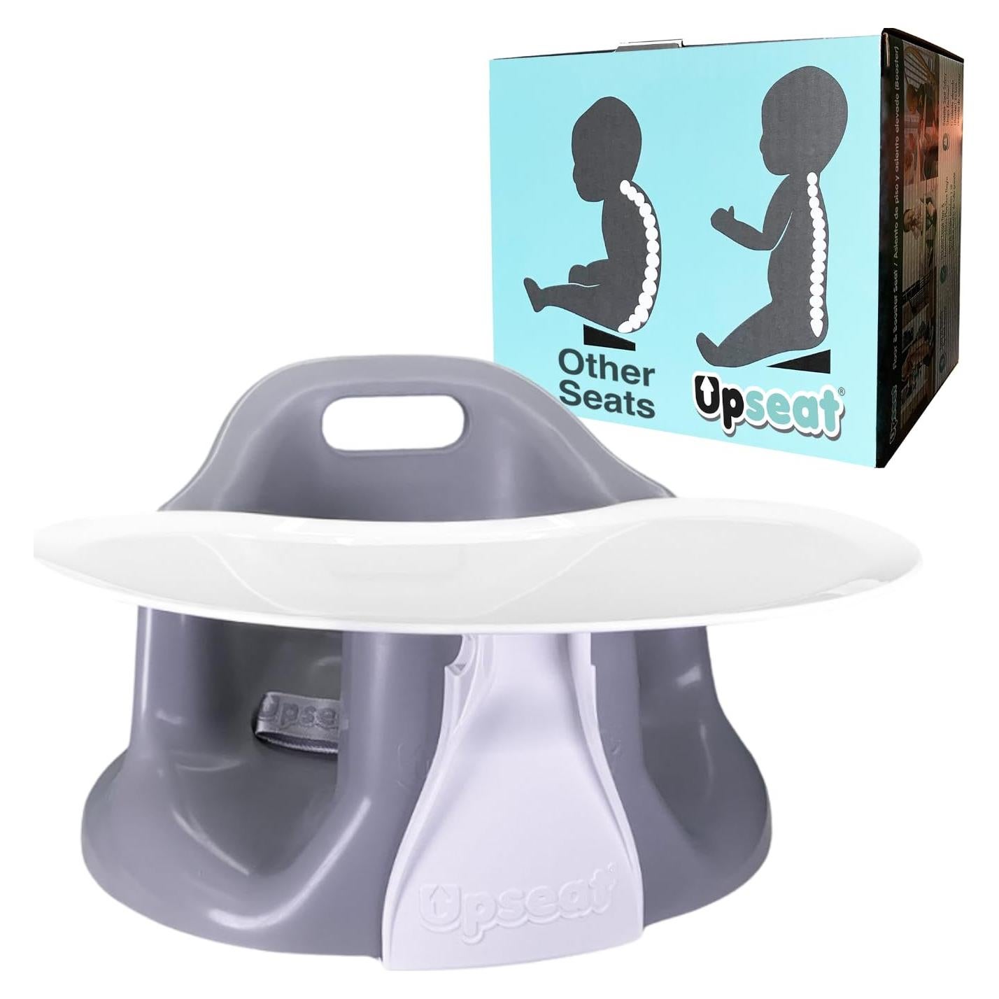 Silla de Piso Upseat para Bebés con Bandeja Removible