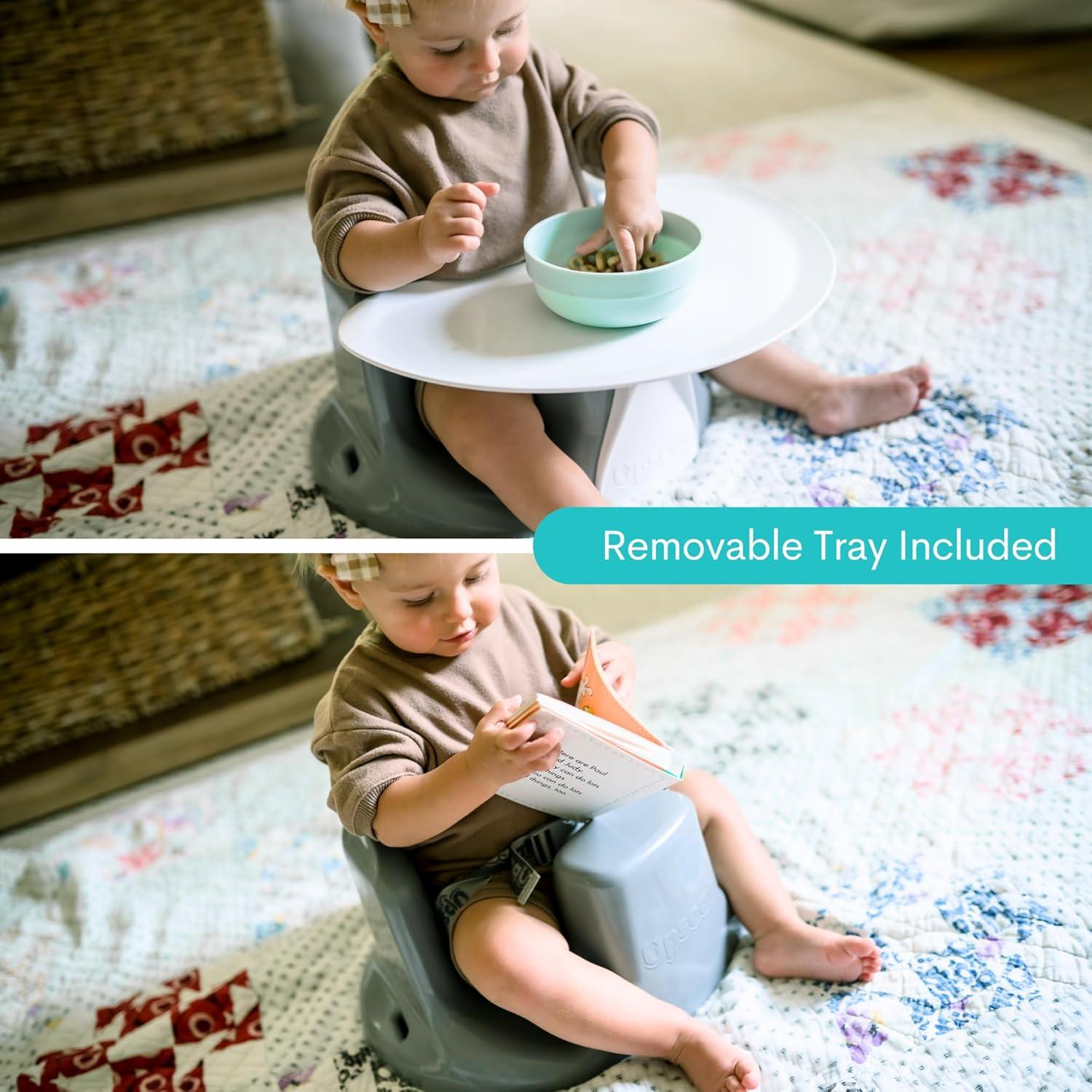 Silla de Piso Upseat para Bebés con Bandeja Removible