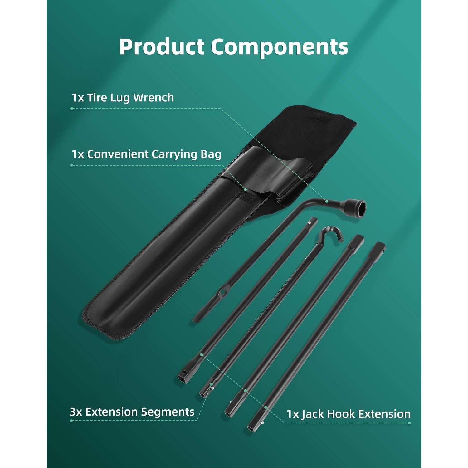 Kit de Herramientas Neumático SCITOO para Ram 1500 2002-2015