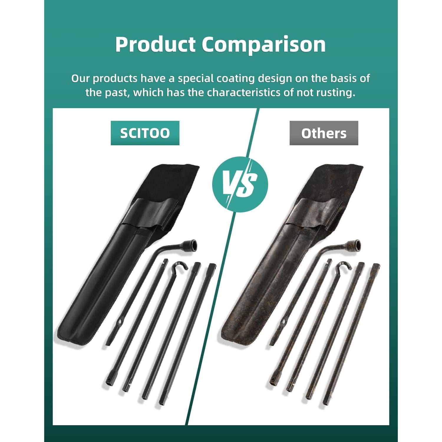 Kit de Herramientas Neumático SCITOO para Ram 1500 2002-2015