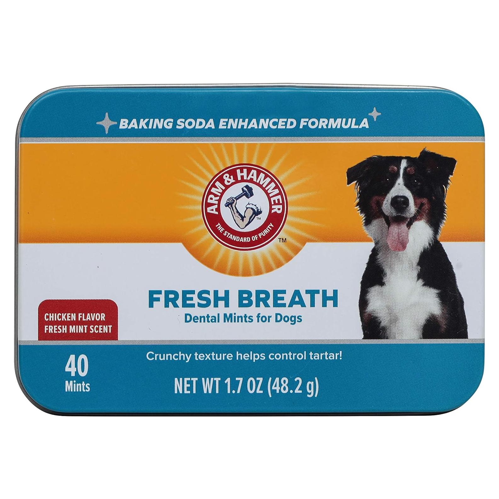 Mentas Dentales Arm & Hammer para Perros Sabor Pollo 48g