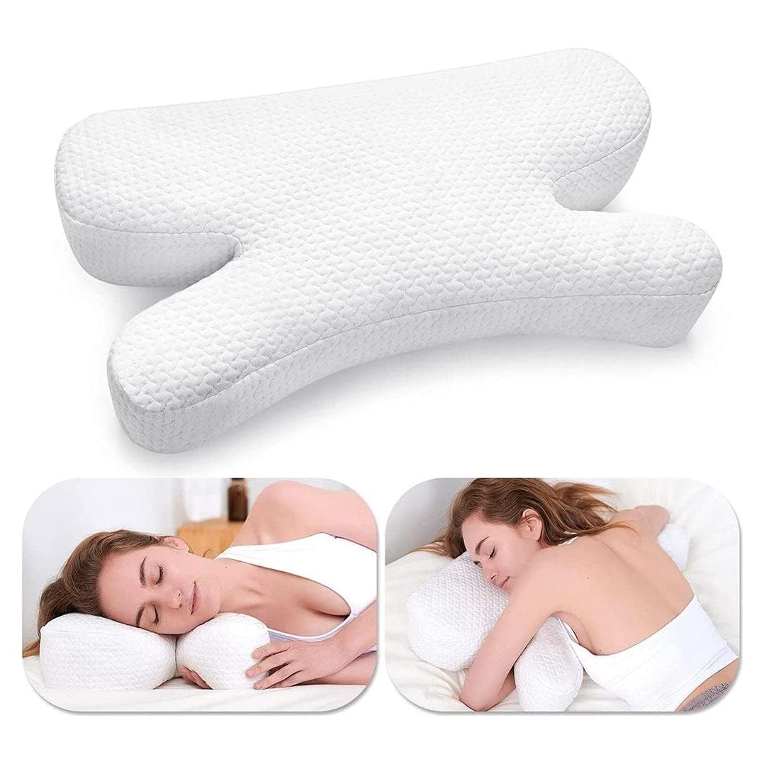 Almohada Antiarrugas Clieey Espuma Viscoelástica Ajustable 1.76 kg