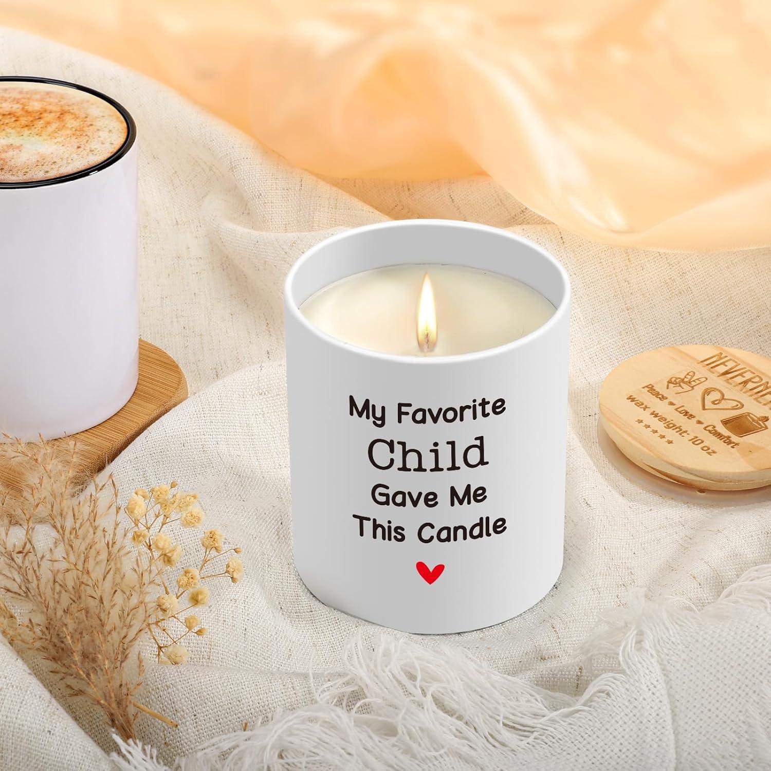 Vela Aromática de Lavanda 10oz NEVERNERVE - Regalo para Mamá