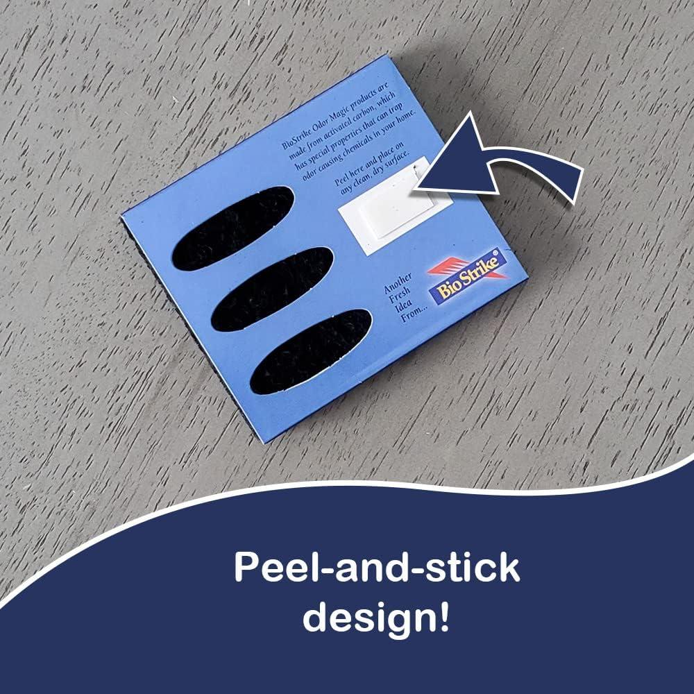 Odor Magic - Desodorante de Nevera de Carbón Activado - 2 Filtros