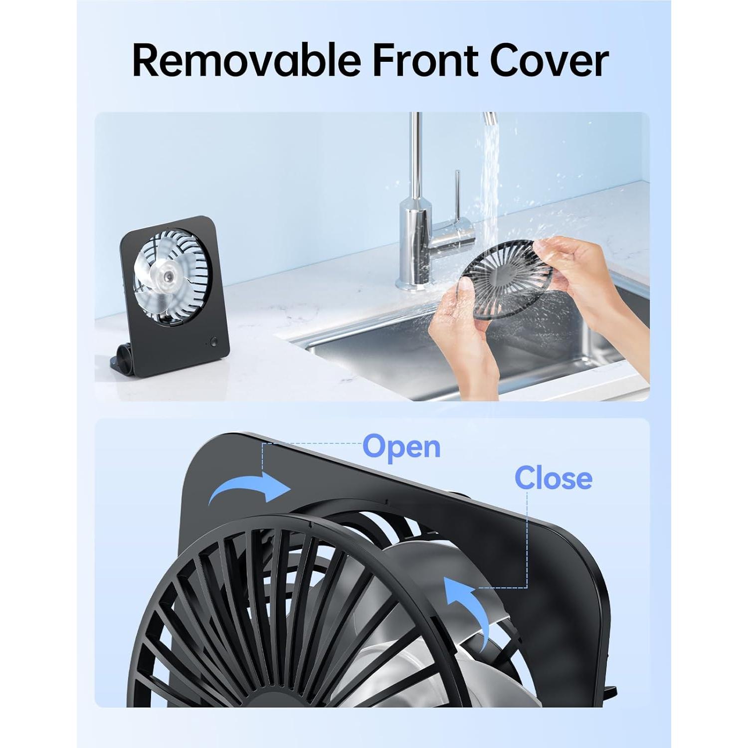 Ventilador de Escritorio TriPole KW39 Mini Portátil 2000mAh