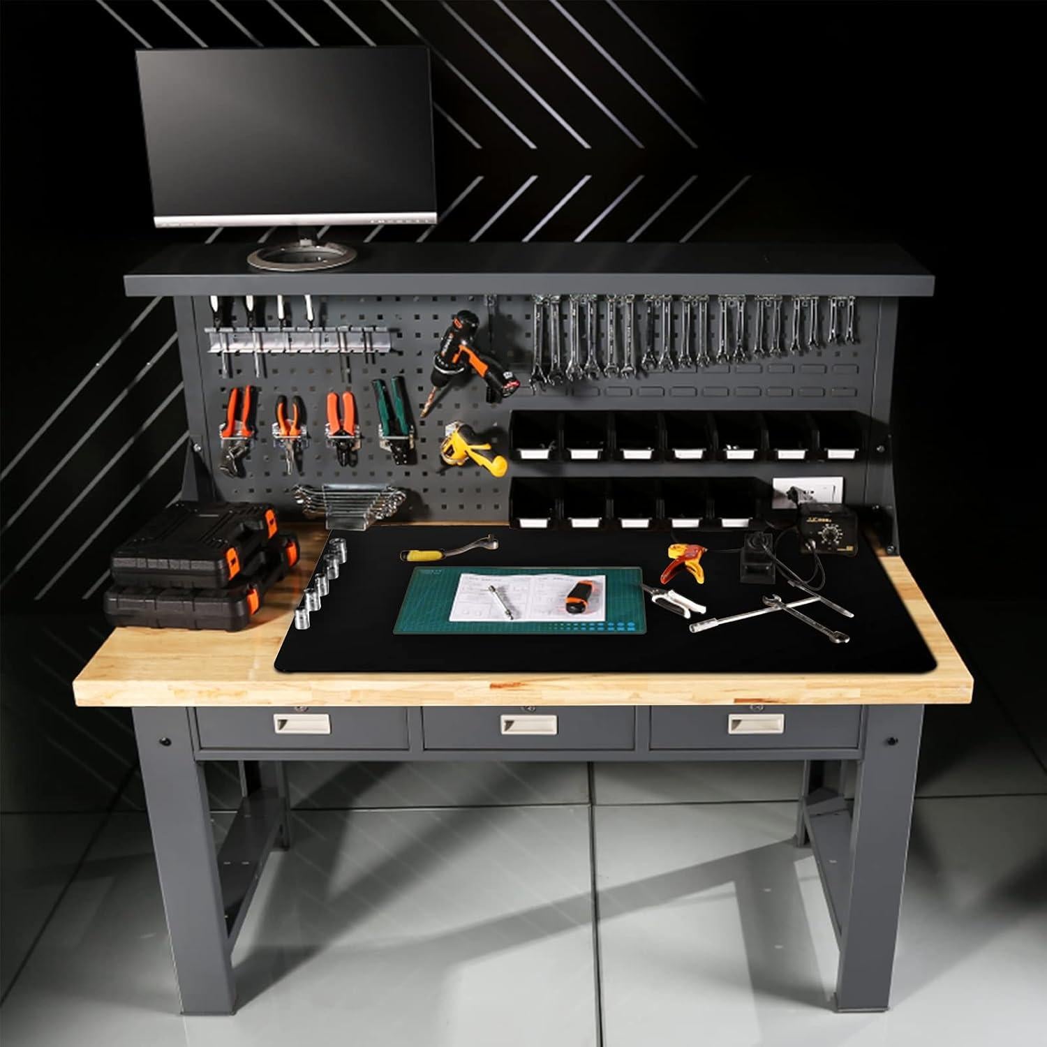 Alfombrilla de Silicona Ewen 65x45cm Resistente al Calor