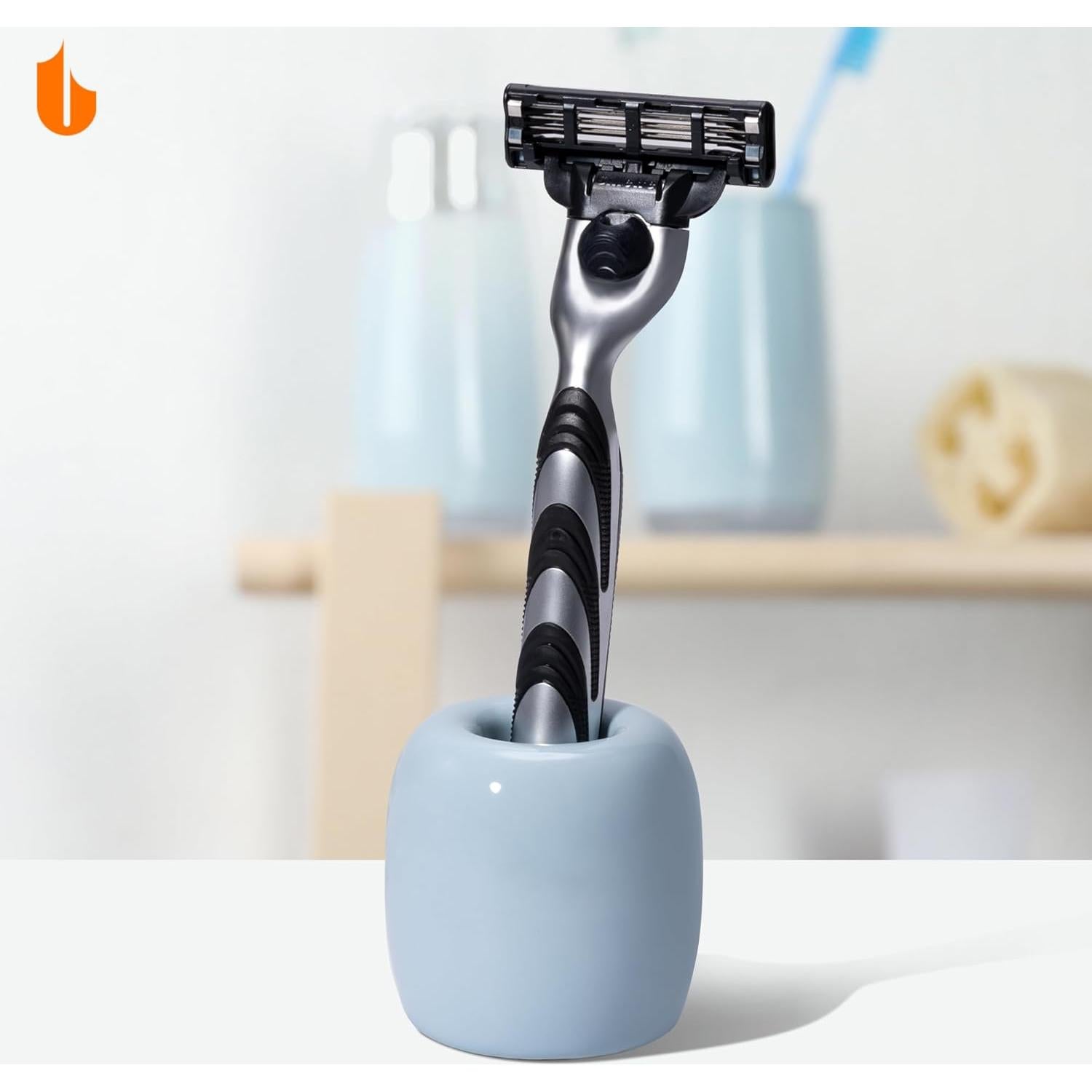 Soporte de Cepillo de Dientes Cerámica Urbanstrive Negro 1 Unidad