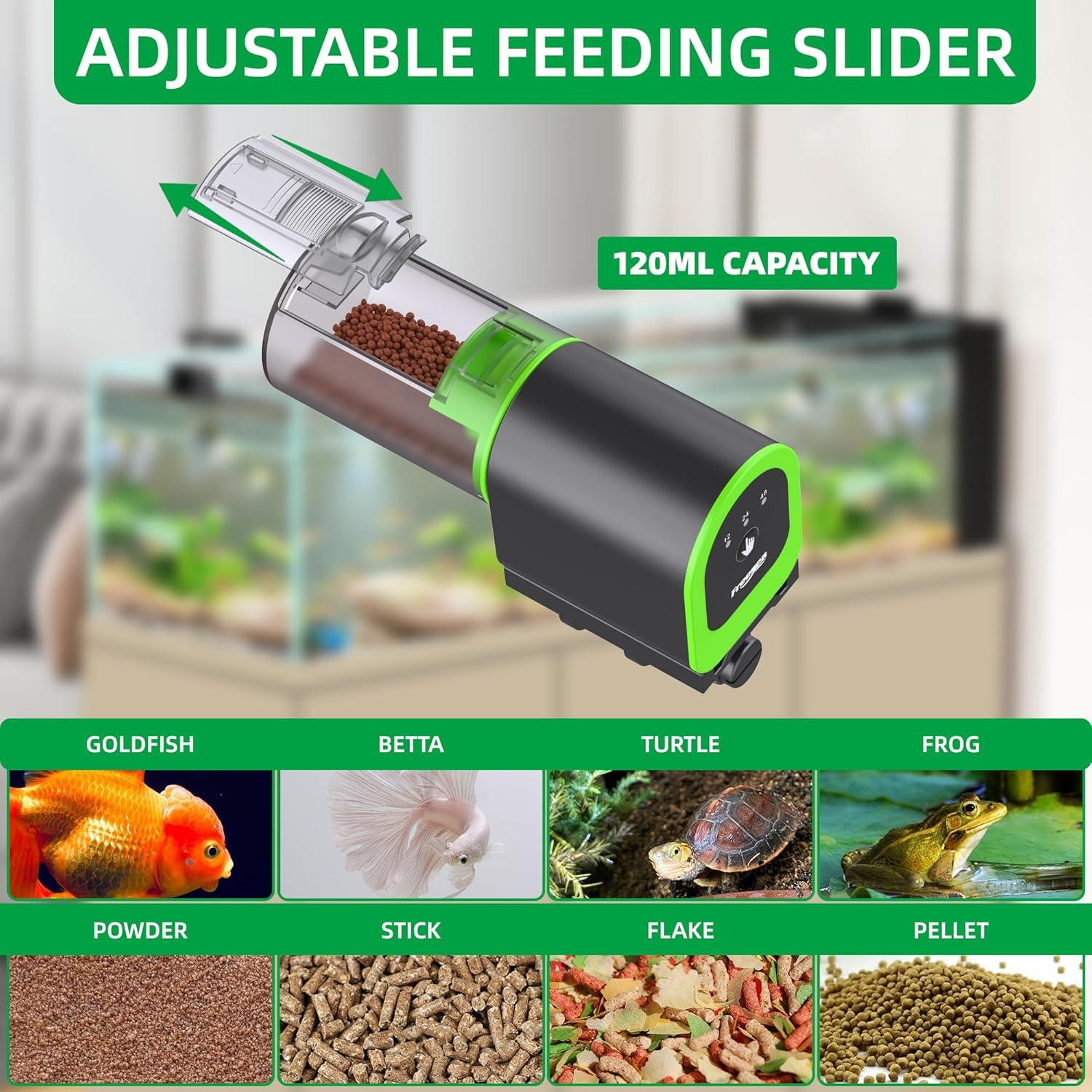 Alimentador Automático de Peces FREESEA FS-32 Recargable USB