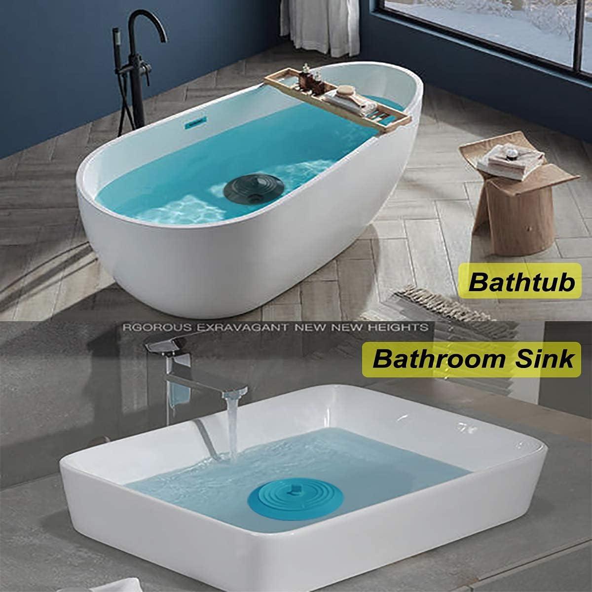 2 Tapones de Drenaje de Silicona Seatery 15 cm Universal