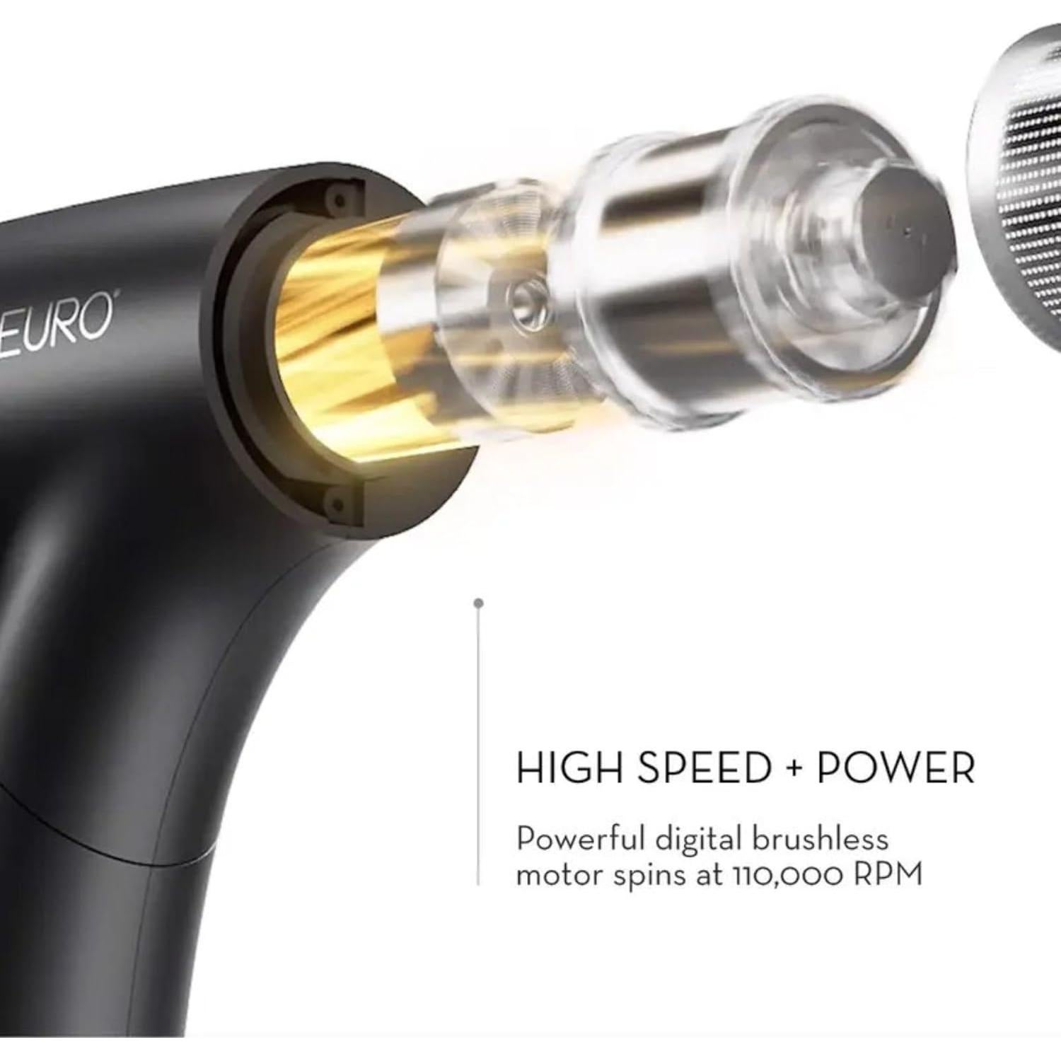 Secador de Pelo Profesional Paul Mitchell Neuro Dry+ Plegable Doble Voltaje