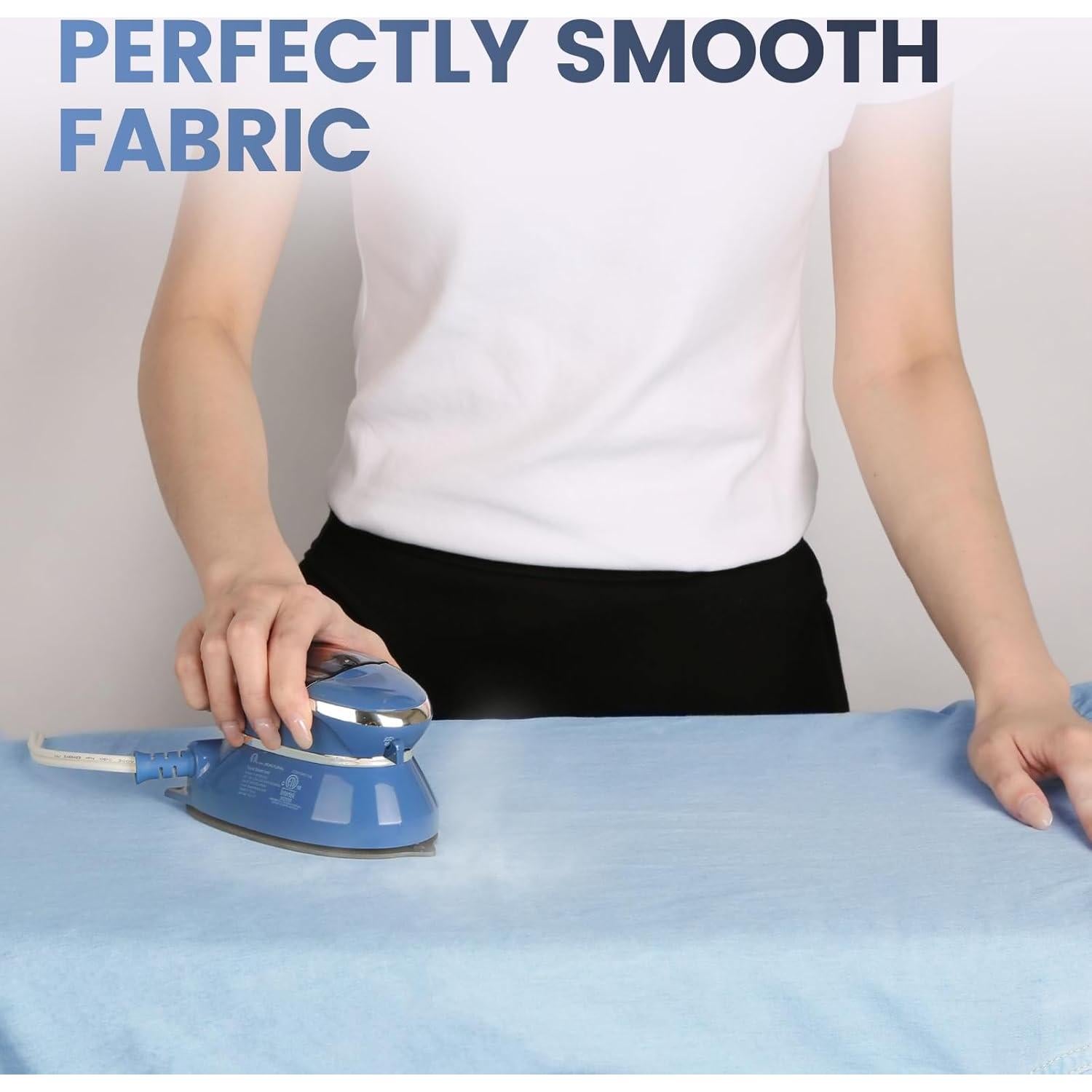 Mini Plancha de Viaje BEAUTURAL Doble Voltaje 0.45 kg