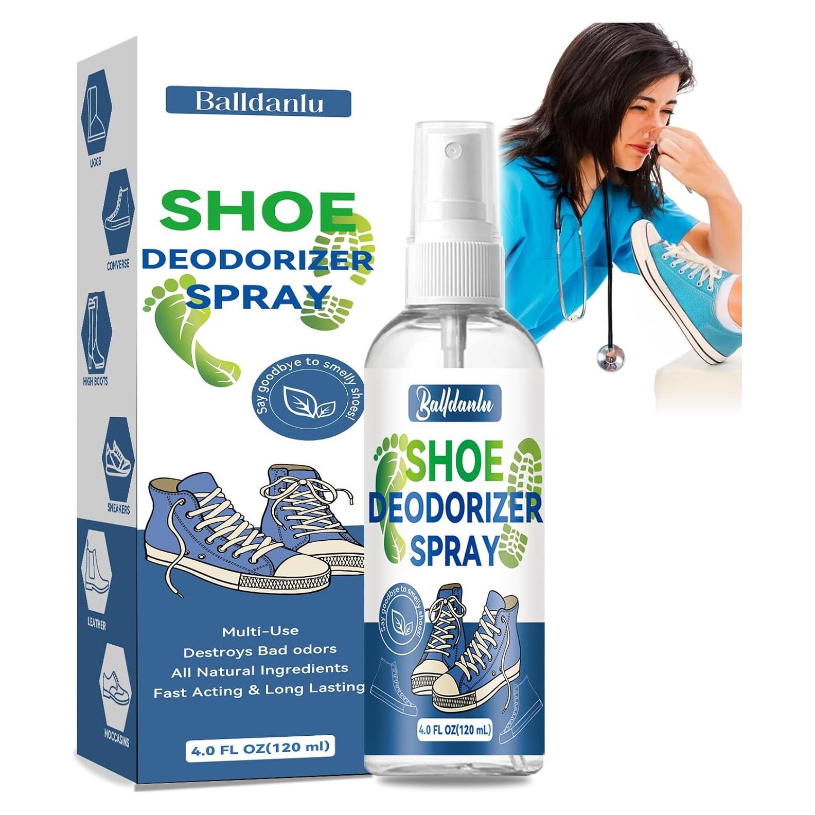 Spray Desodorante Natural para Zapatos Balldanlu 118 ml
