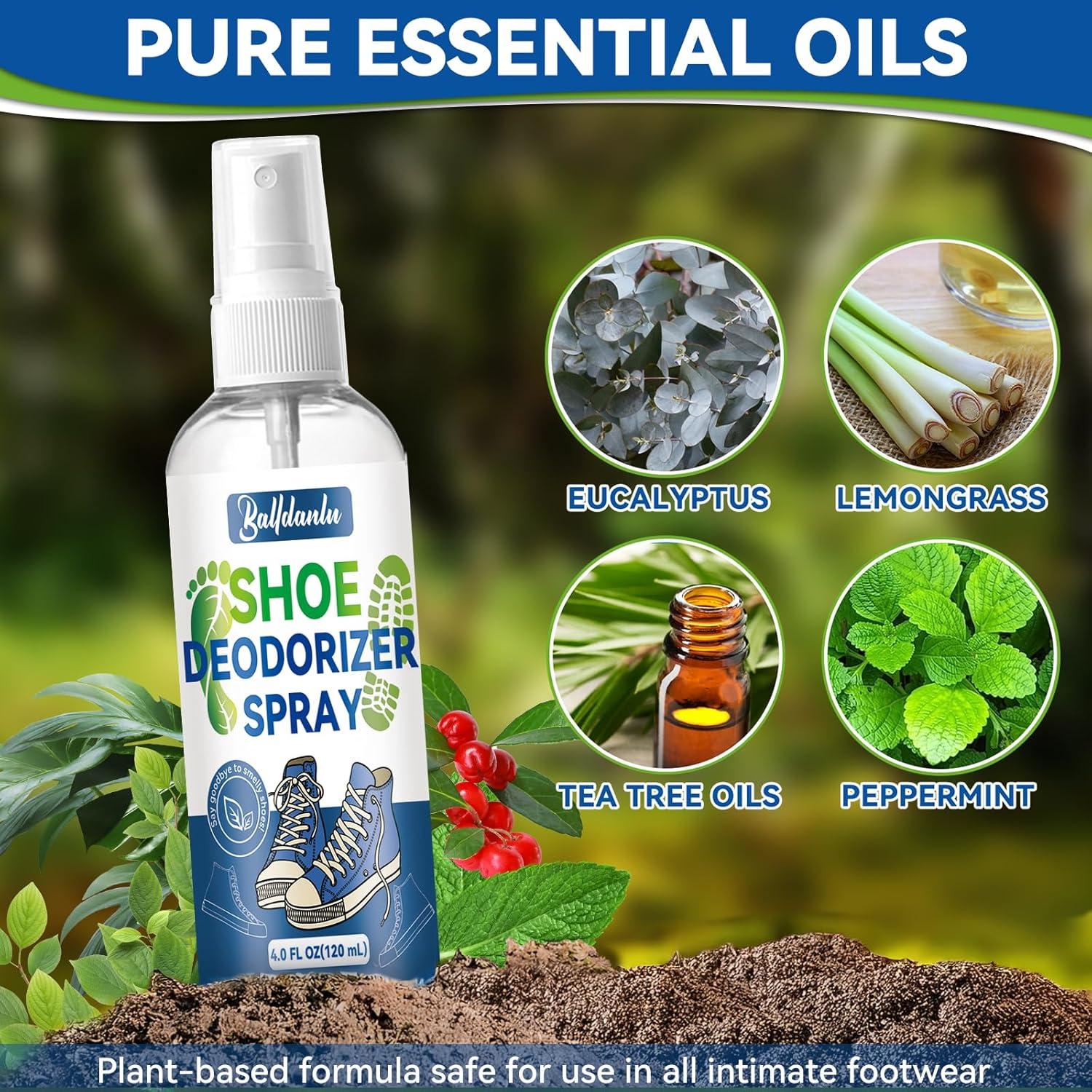Spray Desodorante Natural para Zapatos Balldanlu 118 ml