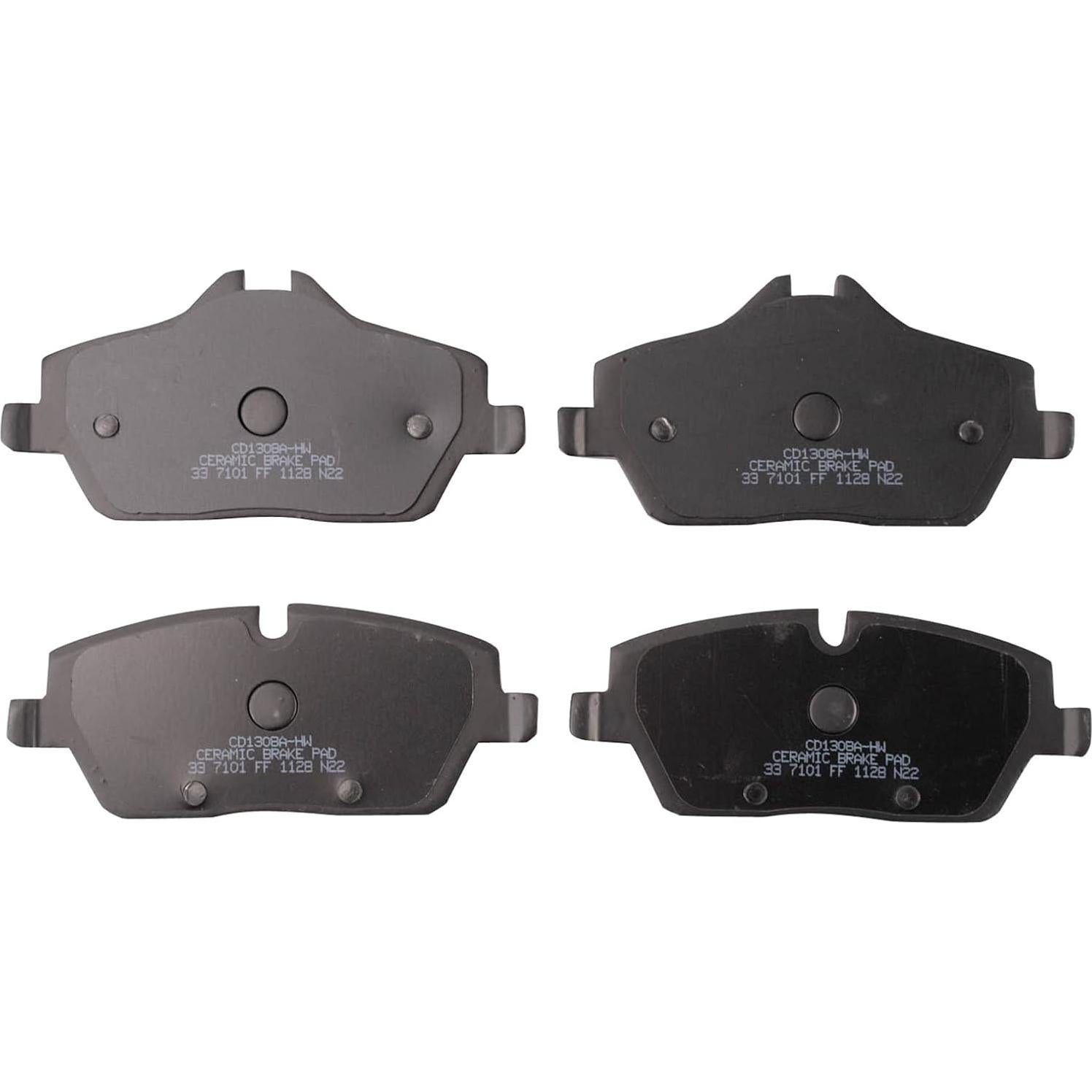 Pastillas de Freno Cerámicas TRQ BFA11008 Mini Cooper 2007-21