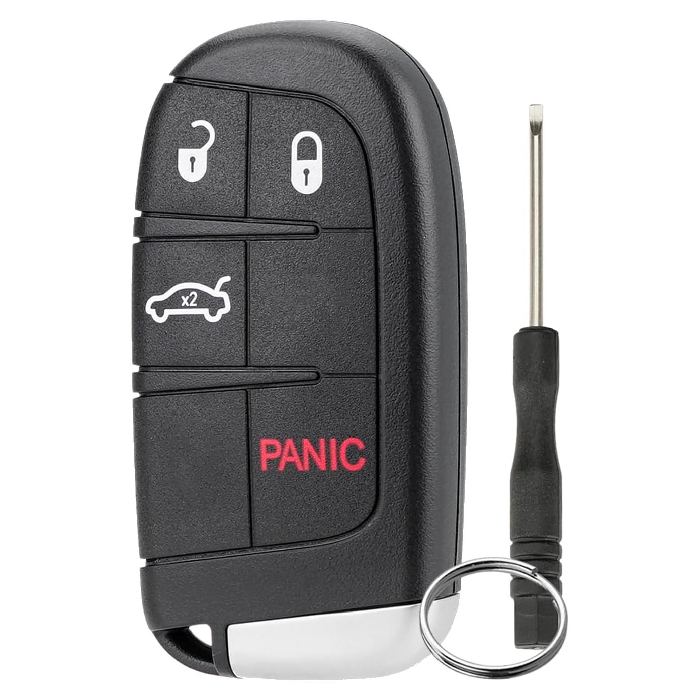 Control Remoto Llave GLOUVDEYZ 68155687AB 3 Botones para Chrysler