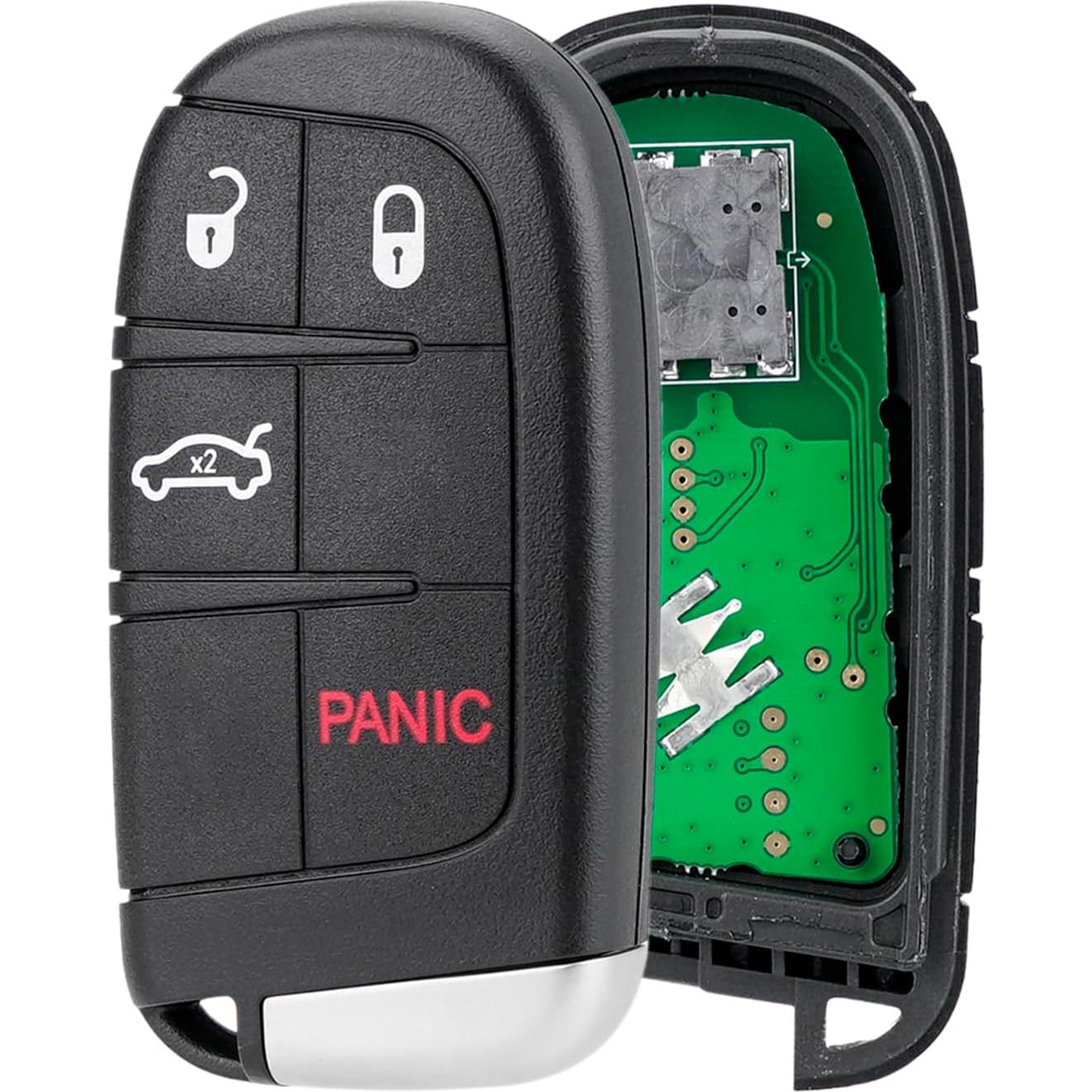 Control Remoto Llave GLOUVDEYZ 68155687AB 3 Botones para Chrysler