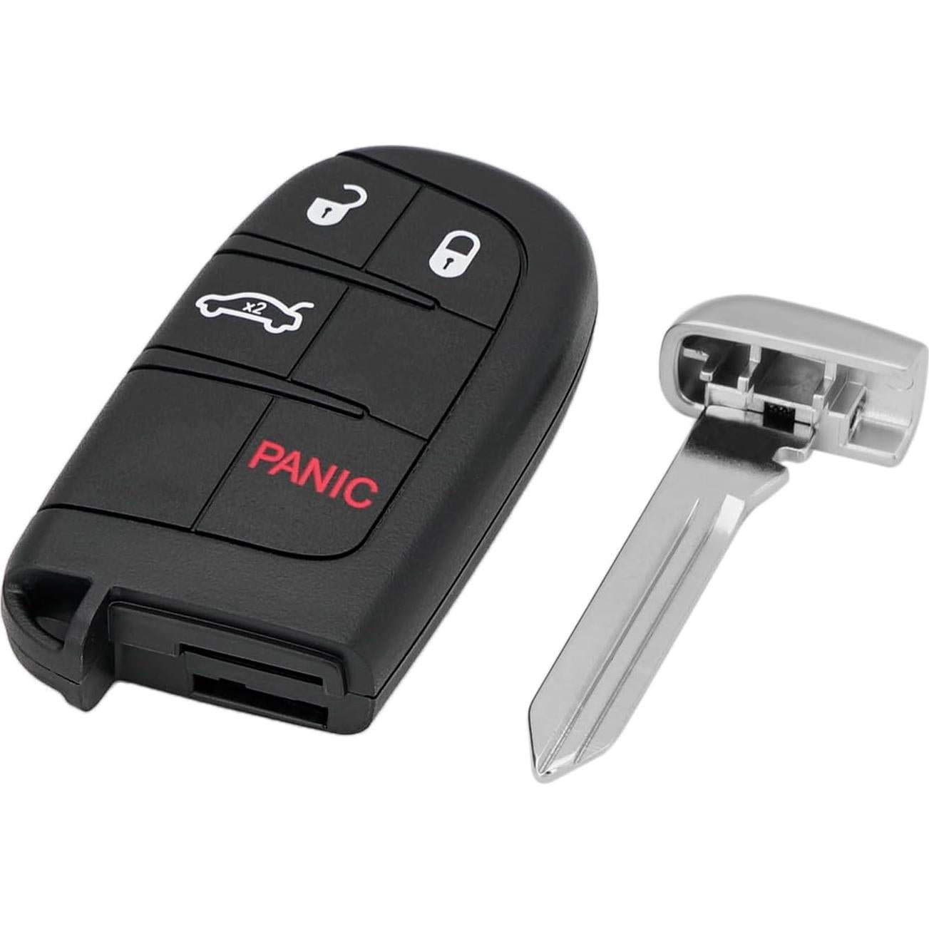 Control Remoto Llave GLOUVDEYZ 68155687AB 3 Botones para Chrysler