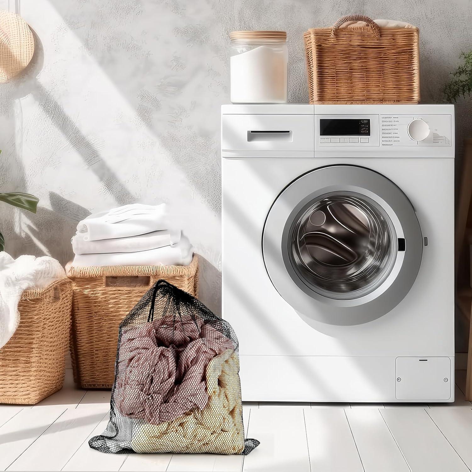 Bolsa de Malla PLULON 15 Pcs 35x40 cm Nylon Negro