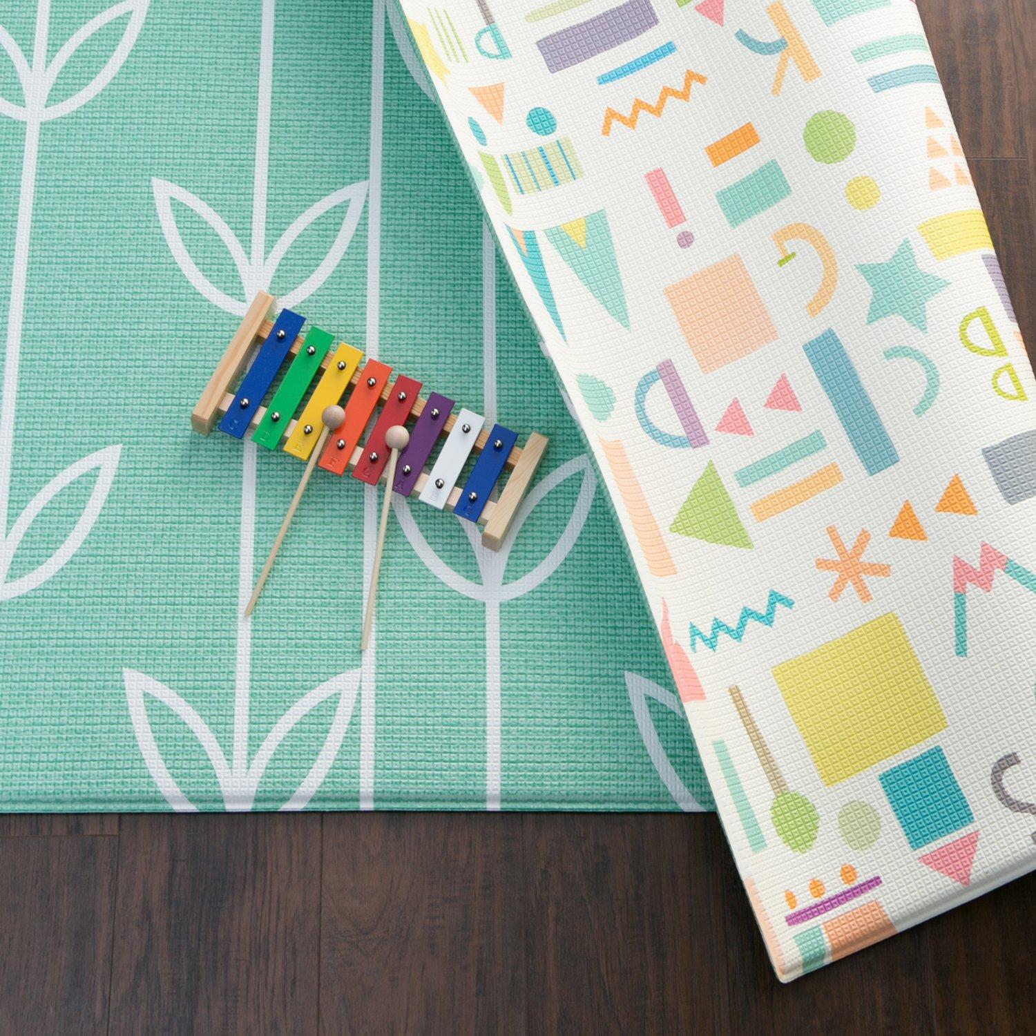 Alfombra de Juego Baby Care Grande Reversible A Prueba de Agua