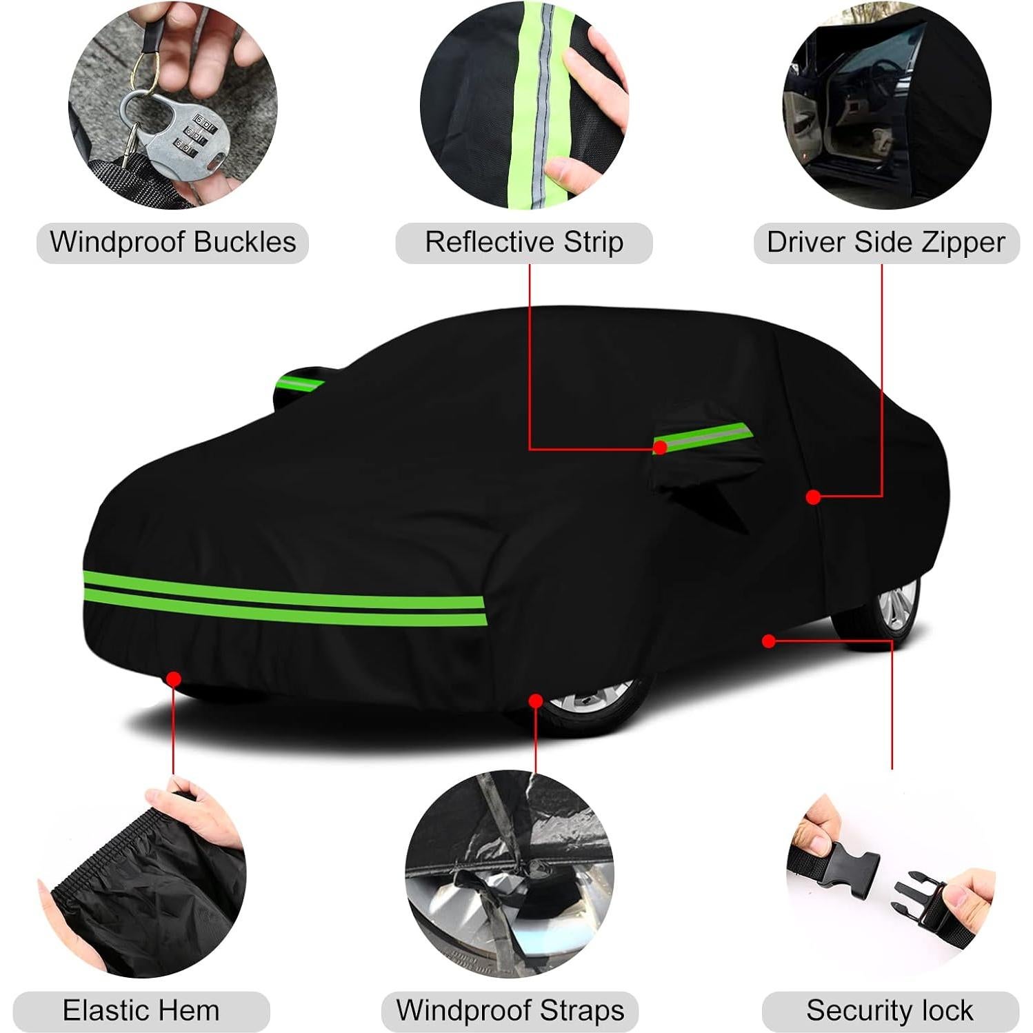 Funda de Coche Sportuli 2011-2017 Chrysler 200 Impermeable