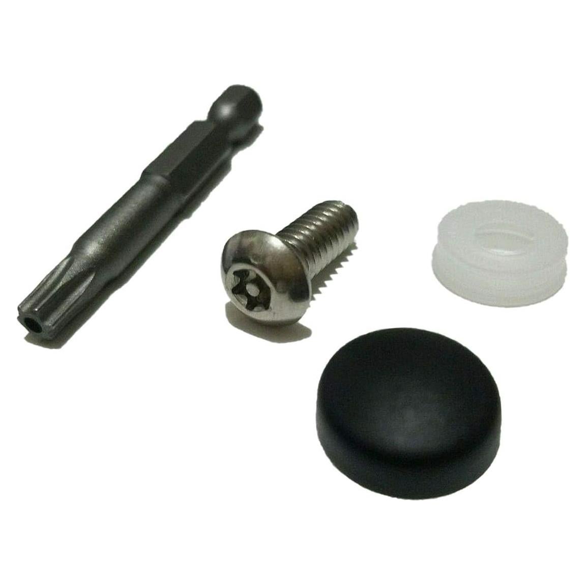 Kit de pernos antirrobo Earthtec para asiento trasero Harley