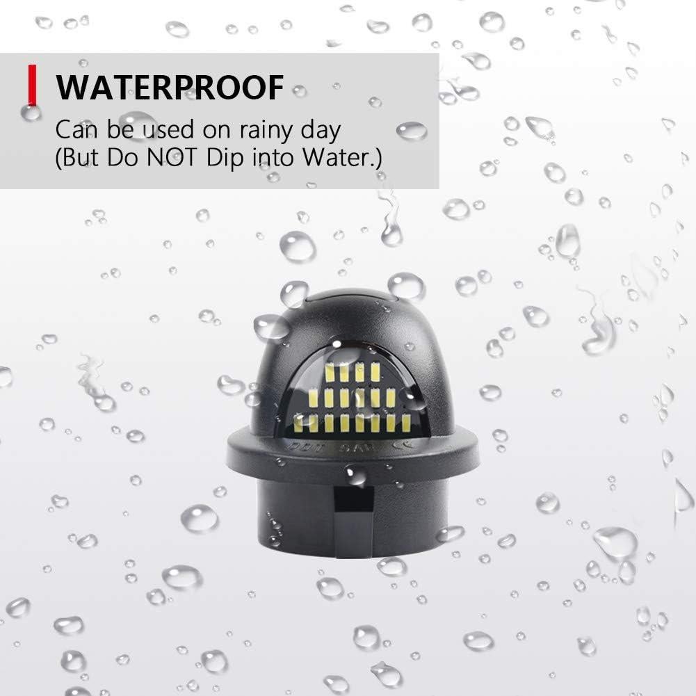 Luz de Placa de Licencia Gempro LED para Ford F150/F250 2PCS