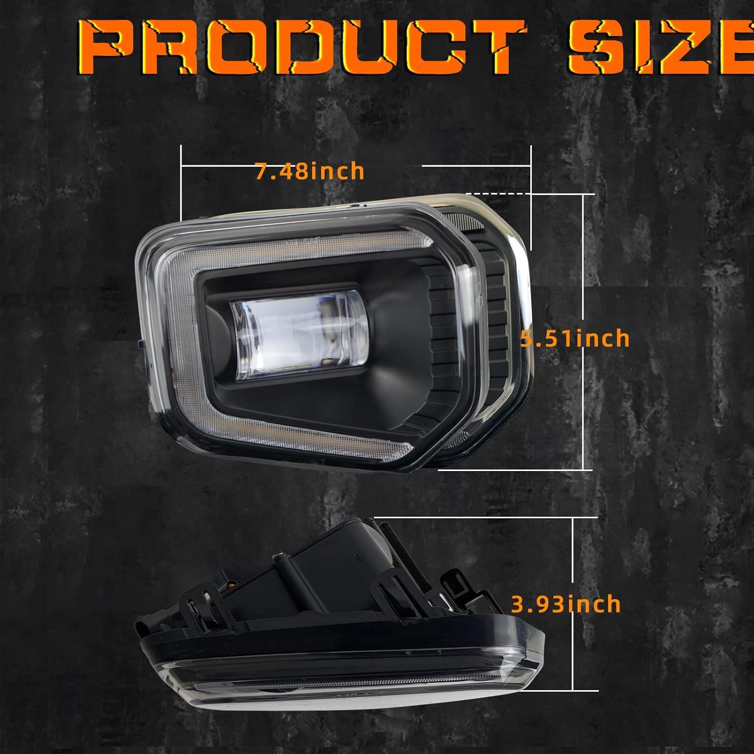 Kit Luces Antiniebla LED BONA para Toyota Tacoma 2016-2023