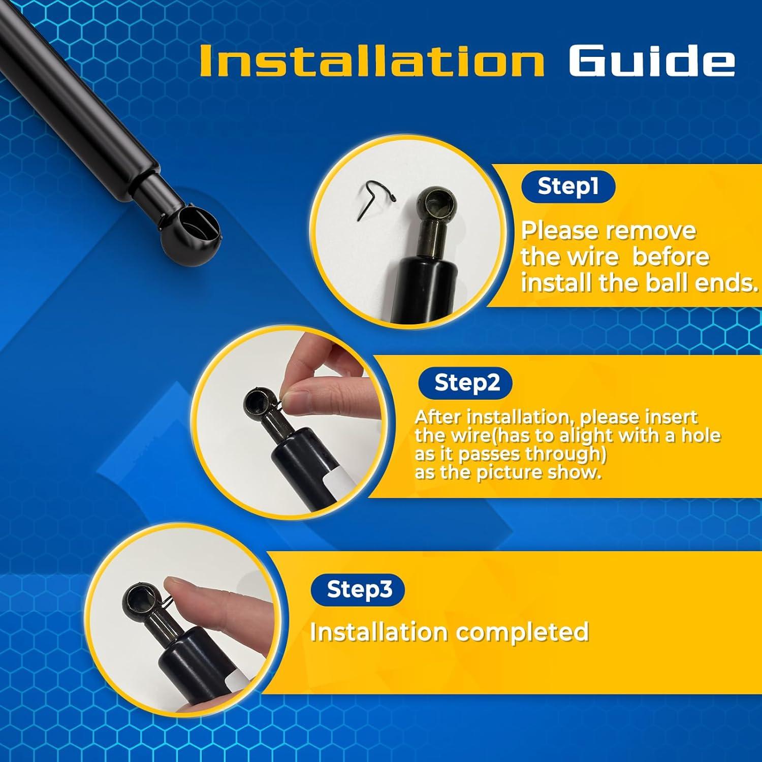 Amortiguadores ARANA 6103 para Hatch Trasero Dodge Magnum 2005-2010