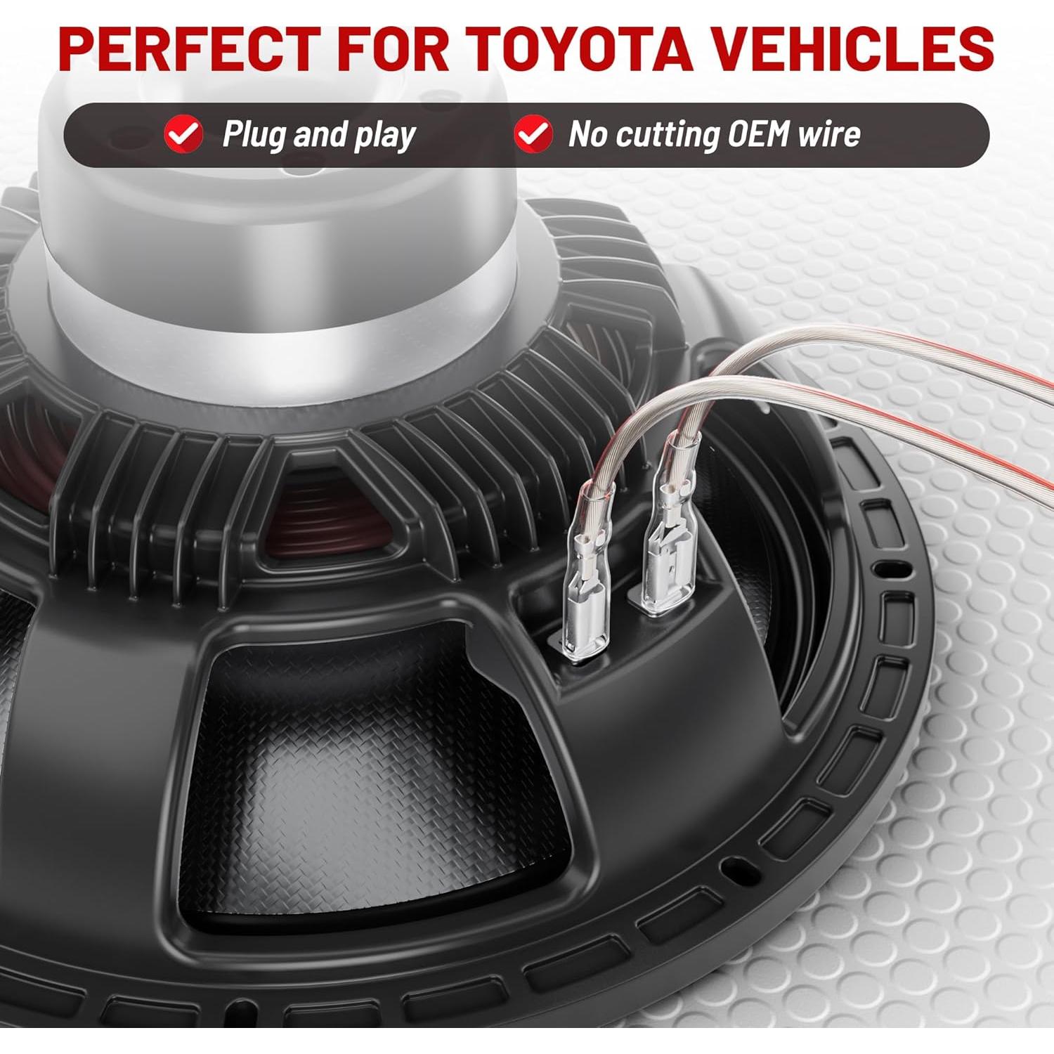 Adaptador de Conector de Altavoz RED WOLF para Toyota y Subaru